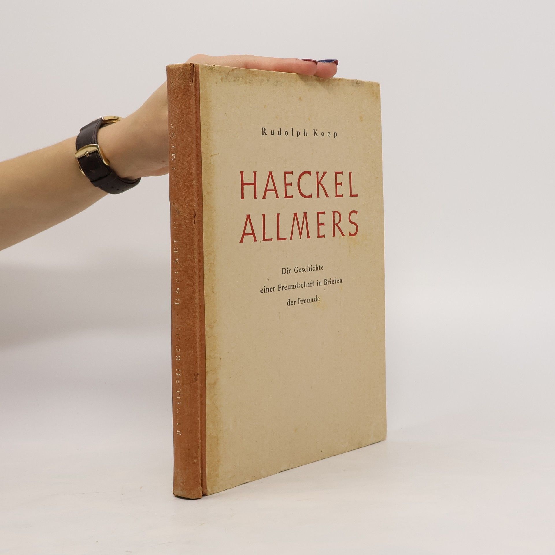 Rudolph Koop Haeckel und Allmers