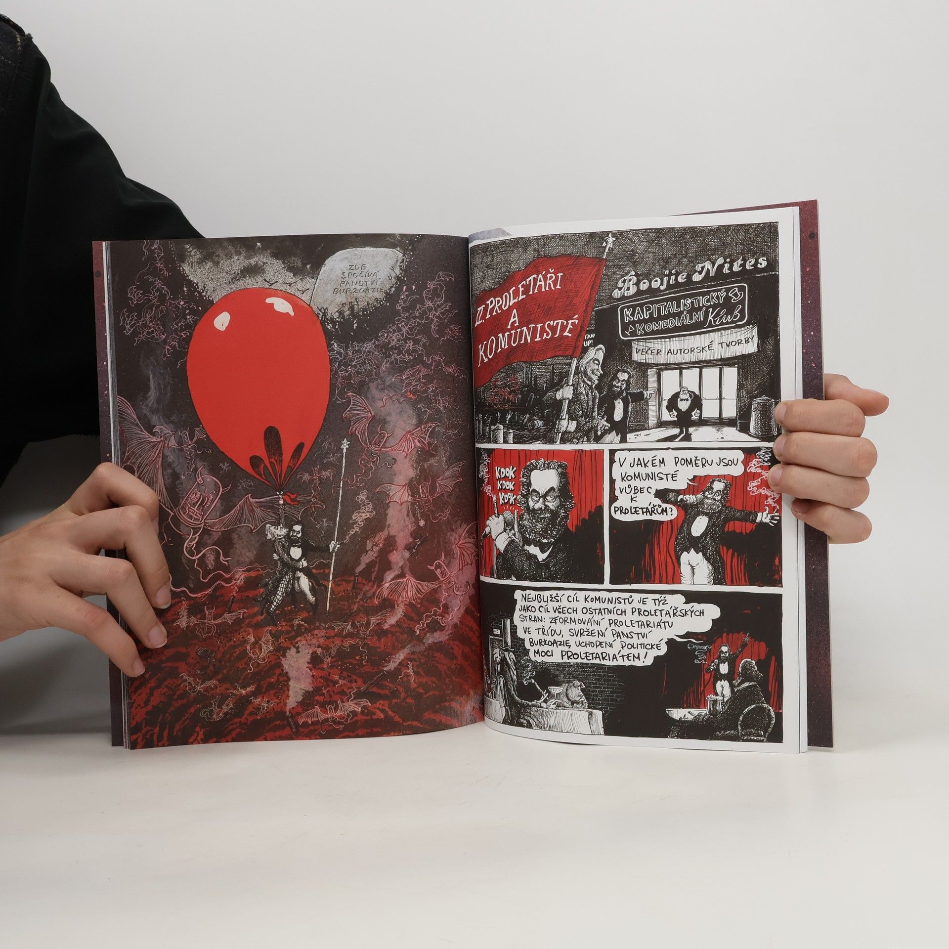 Martin Rowson Komunistický manifest