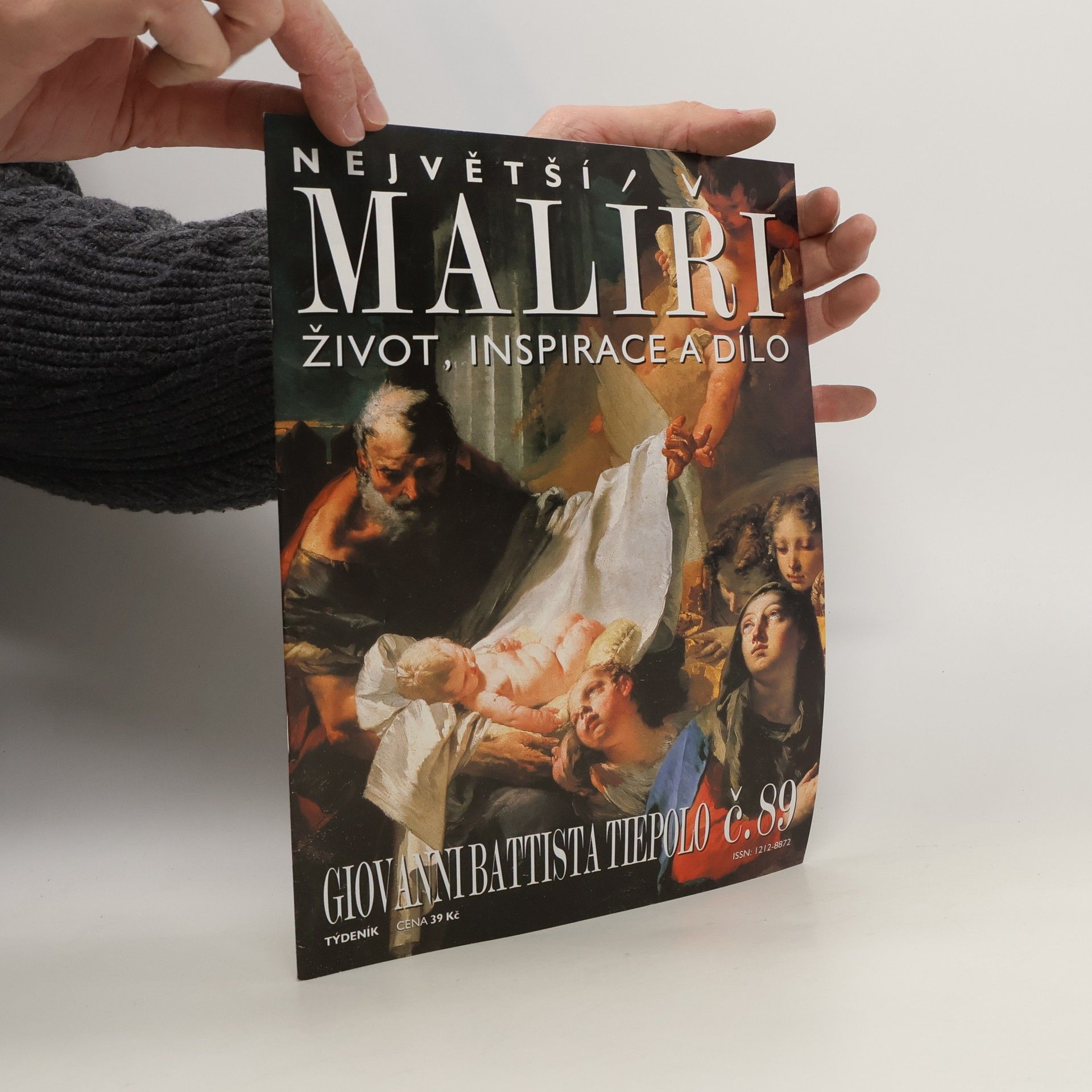 Kolektív autorov Největší malíři. Život, inspirace a dílo. Giovannni Battista Tiepolo 89