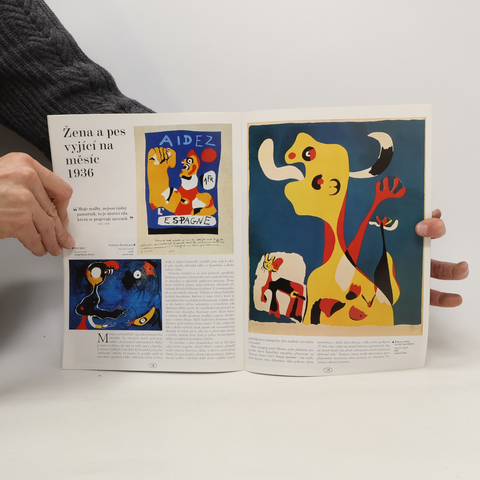 Autorenkollektiv Největší malíři. Život, inspirace a dílo. Joan Miró 118