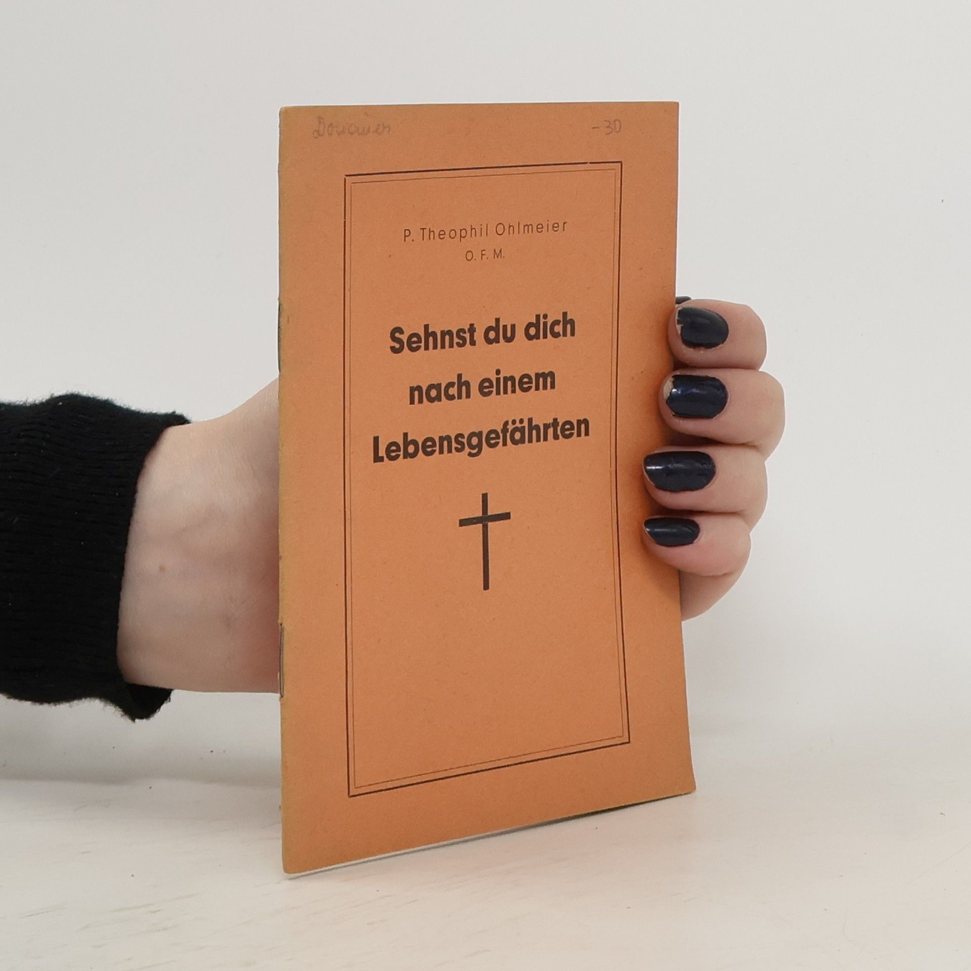 Theophil Ohlmeier Sehnst du dich nach einem Lebensgefährten