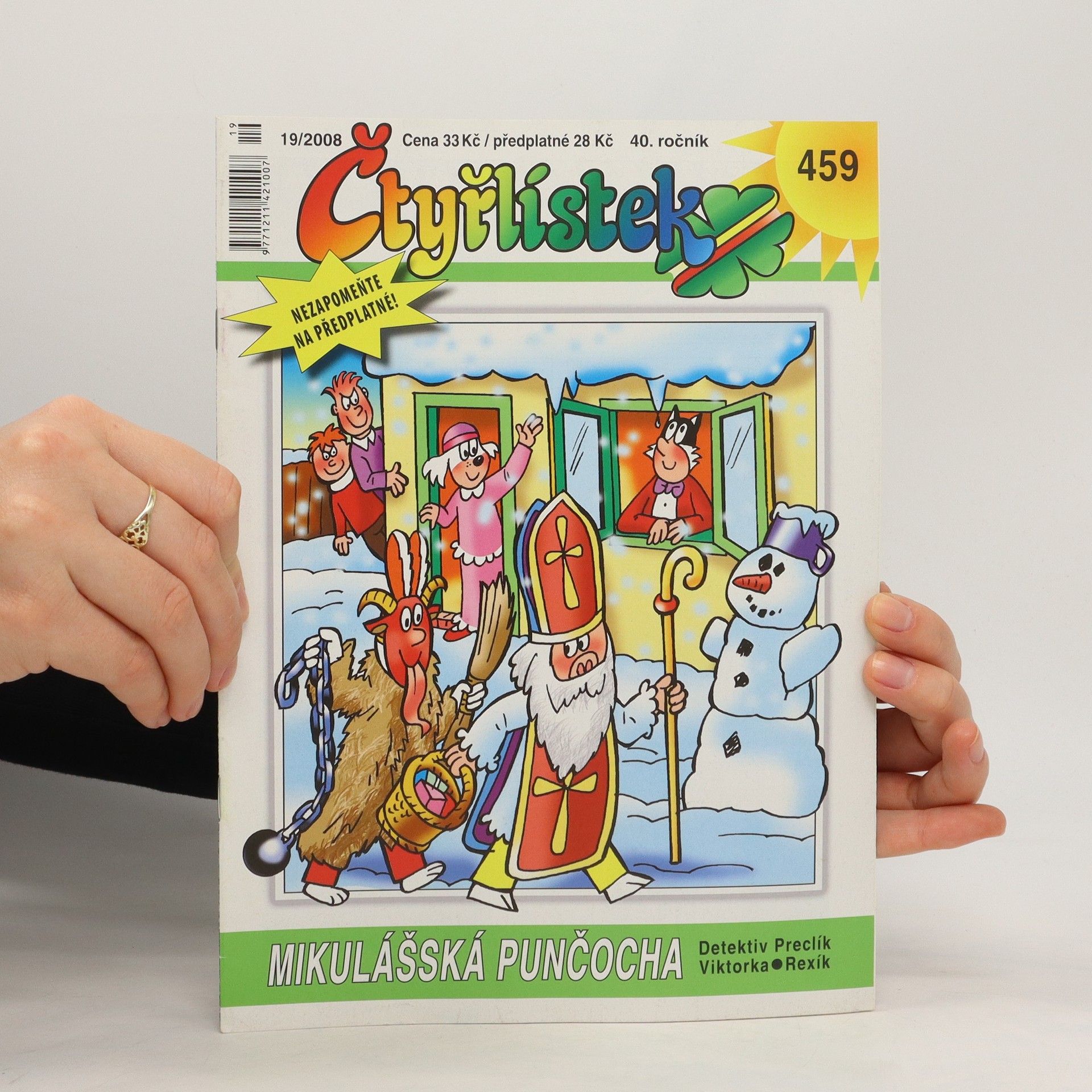 Collectif d'auteurs Čtyřlístek 459: Mikulášská punčocha