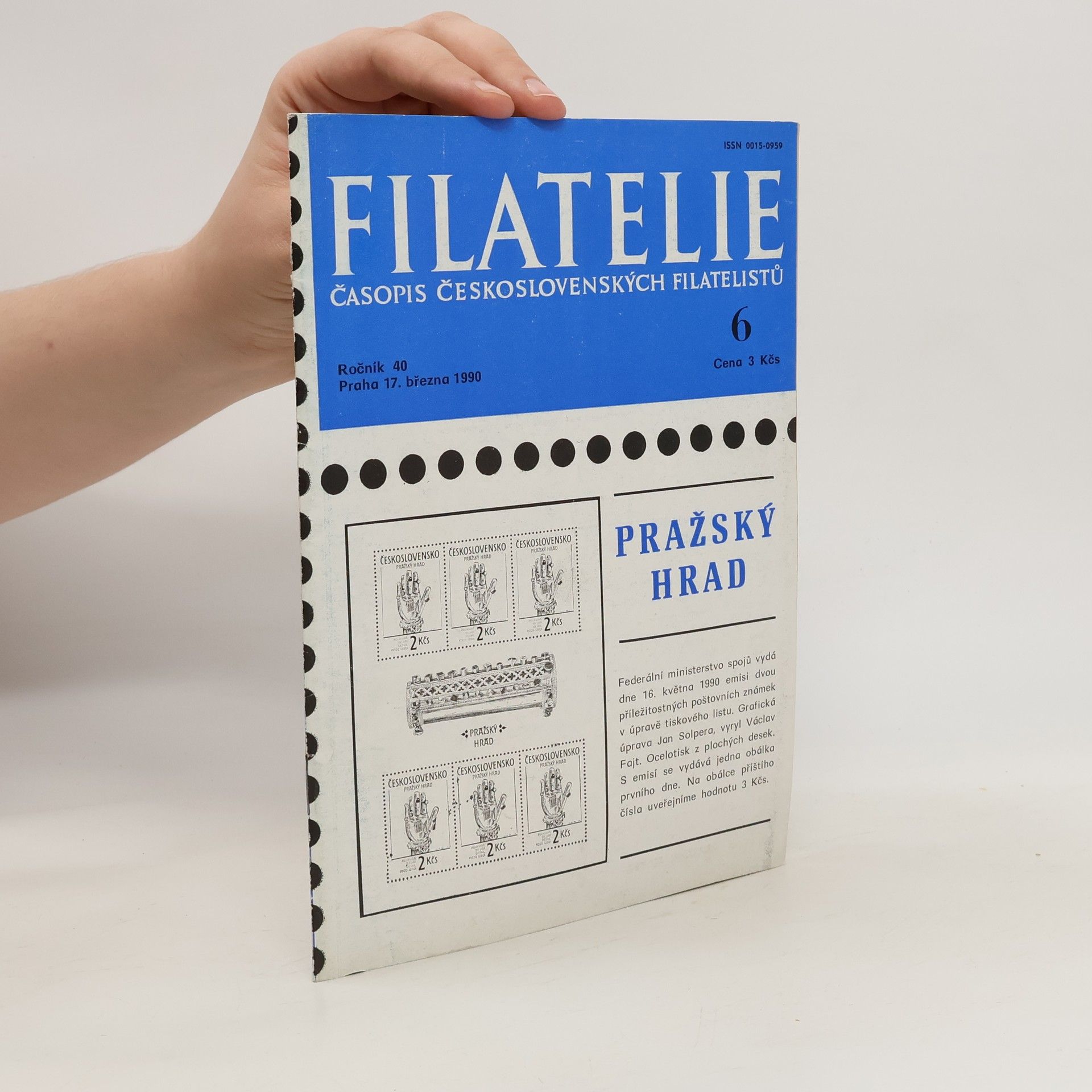 kolektiv Filatelie. Časopis Československých filatelistů. 6