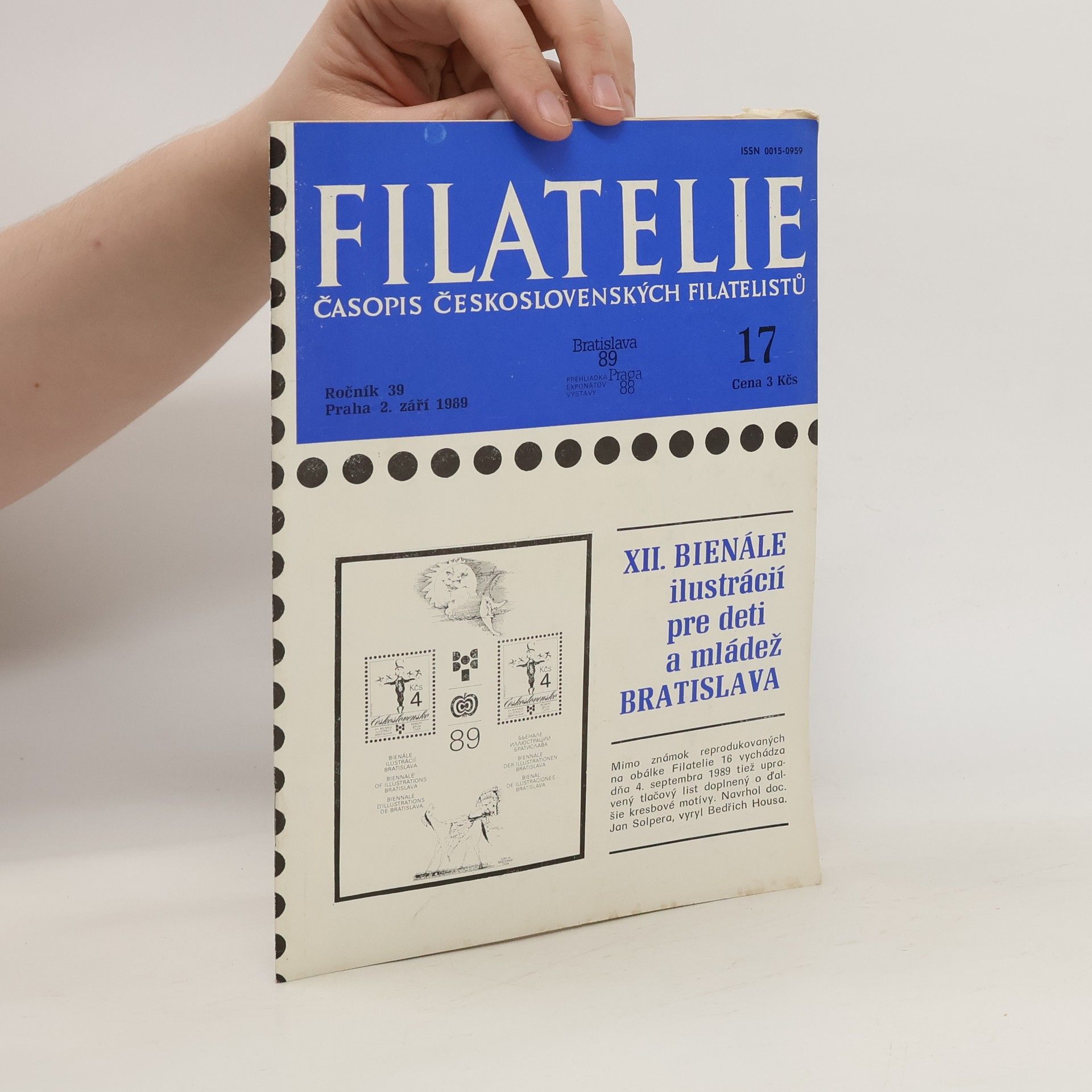 Kolektív autorov Filatelie 17/1989