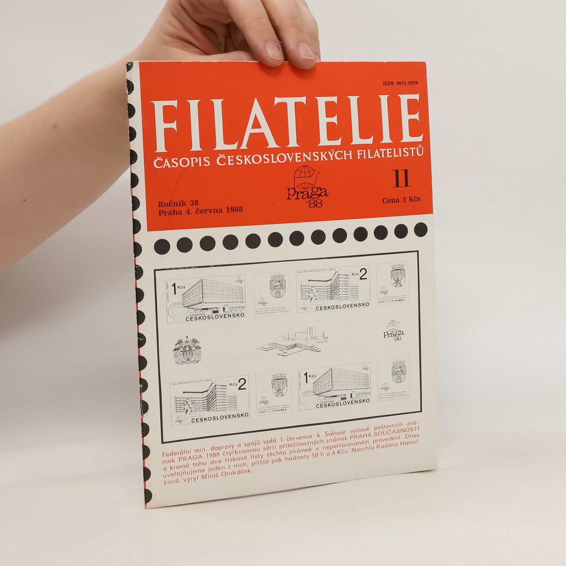 kolektiv Filatelie. Časopis Československých filatelitů 11.