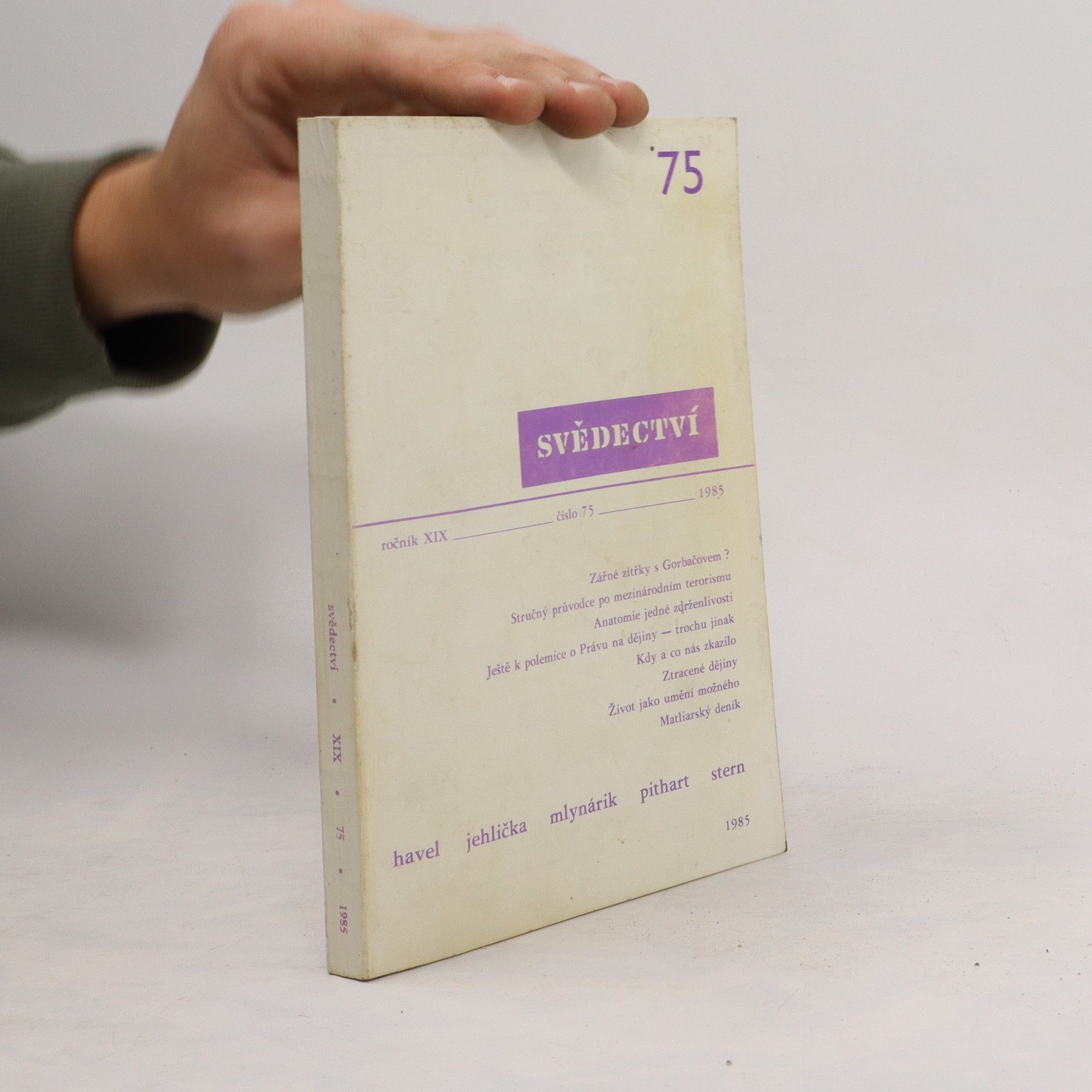 Auteurscollectief Svědectví 75/1985