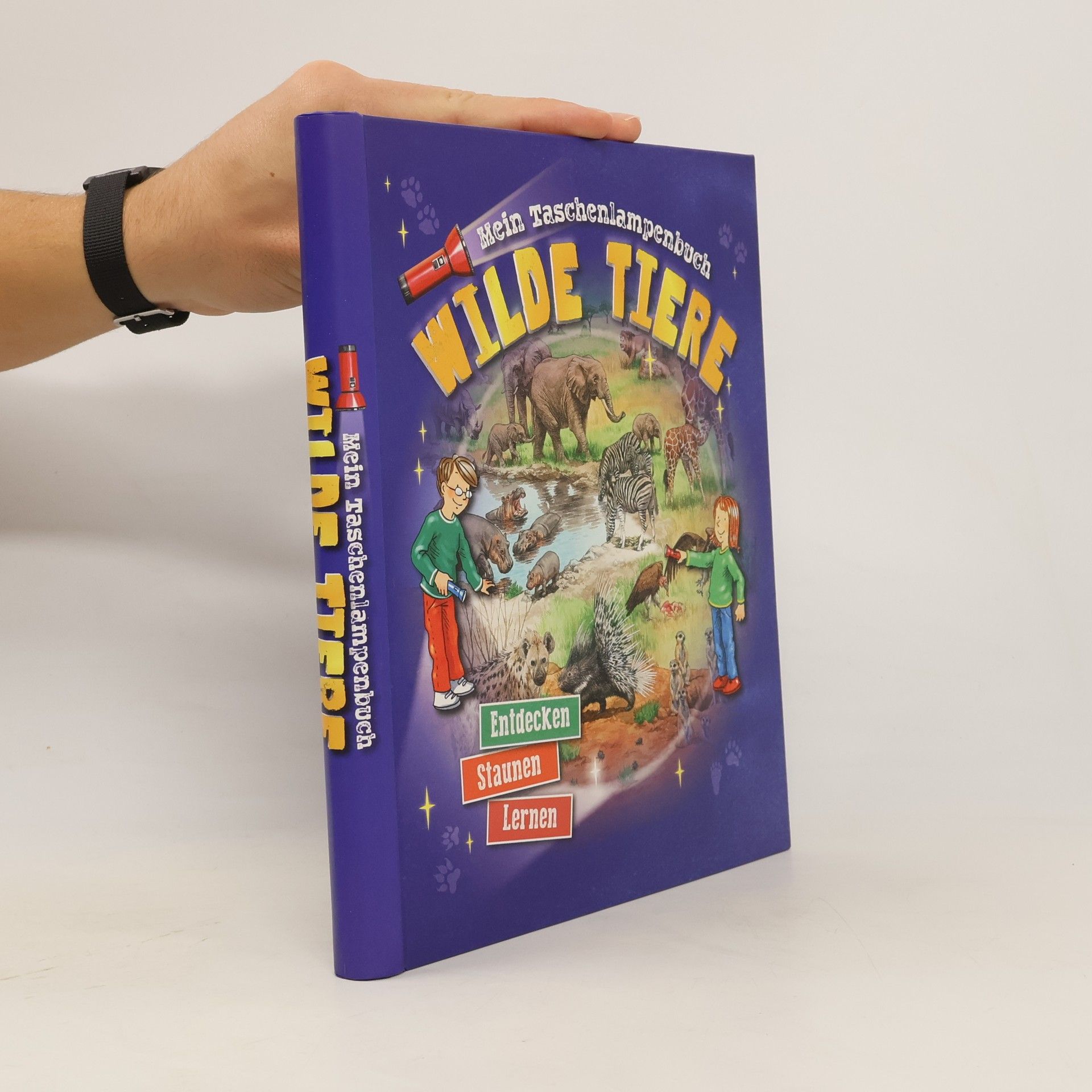 kolektiv Mein Taschenlampenbuch. Wilde Tiere