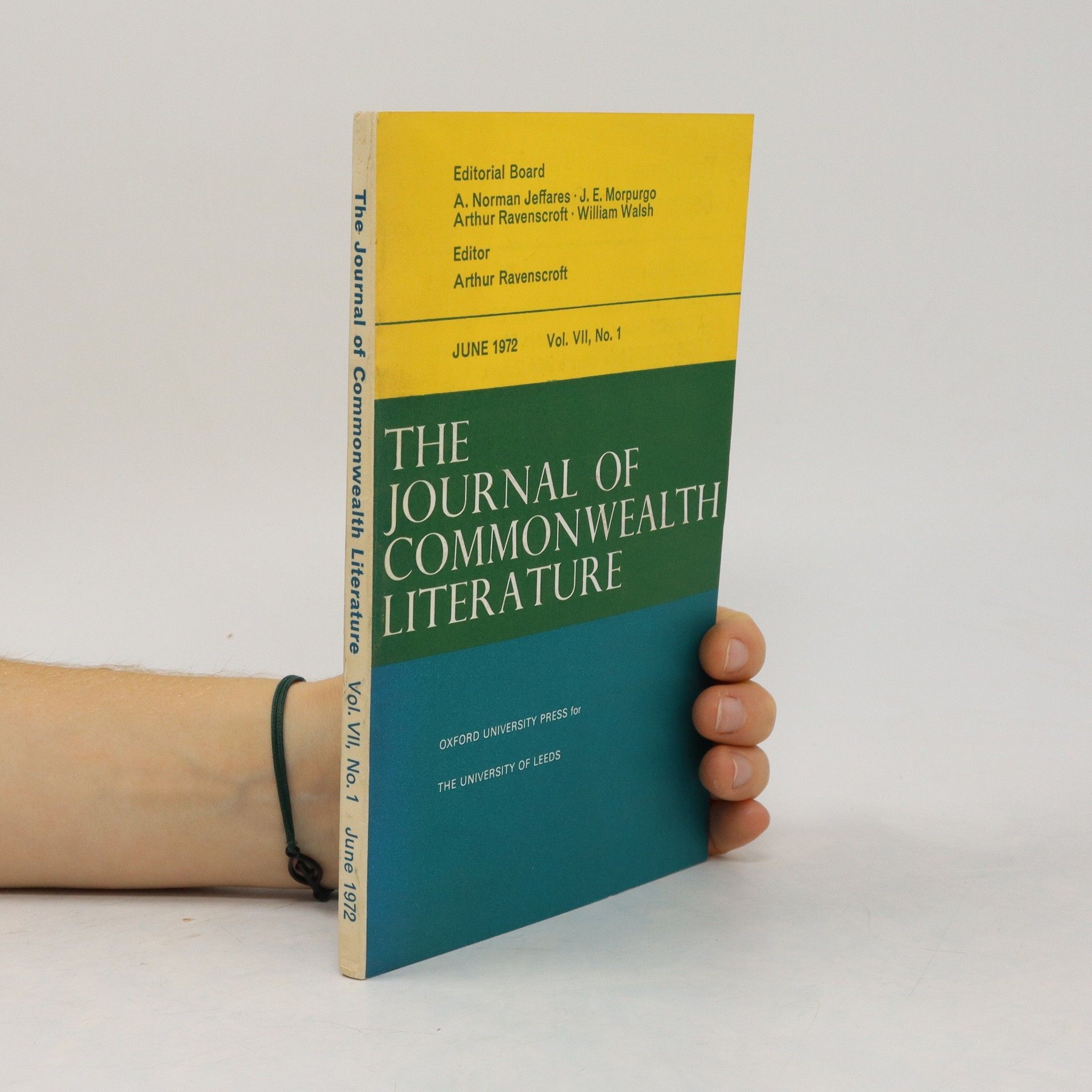 Collectif d'auteurs The Journal of Commonwealth Literature