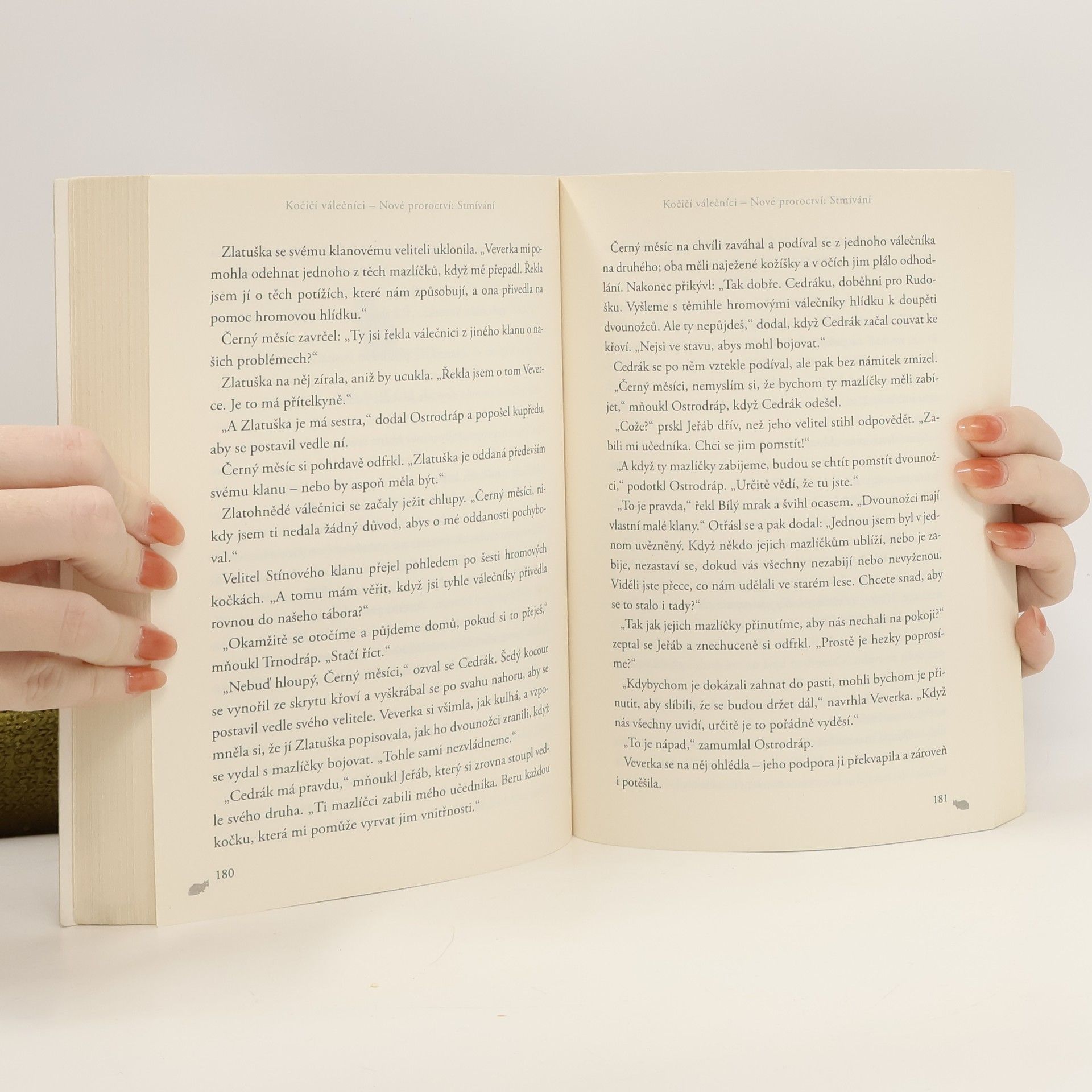 Erin Hunter Kočičí válečníci : nové proroctví. Stmívání