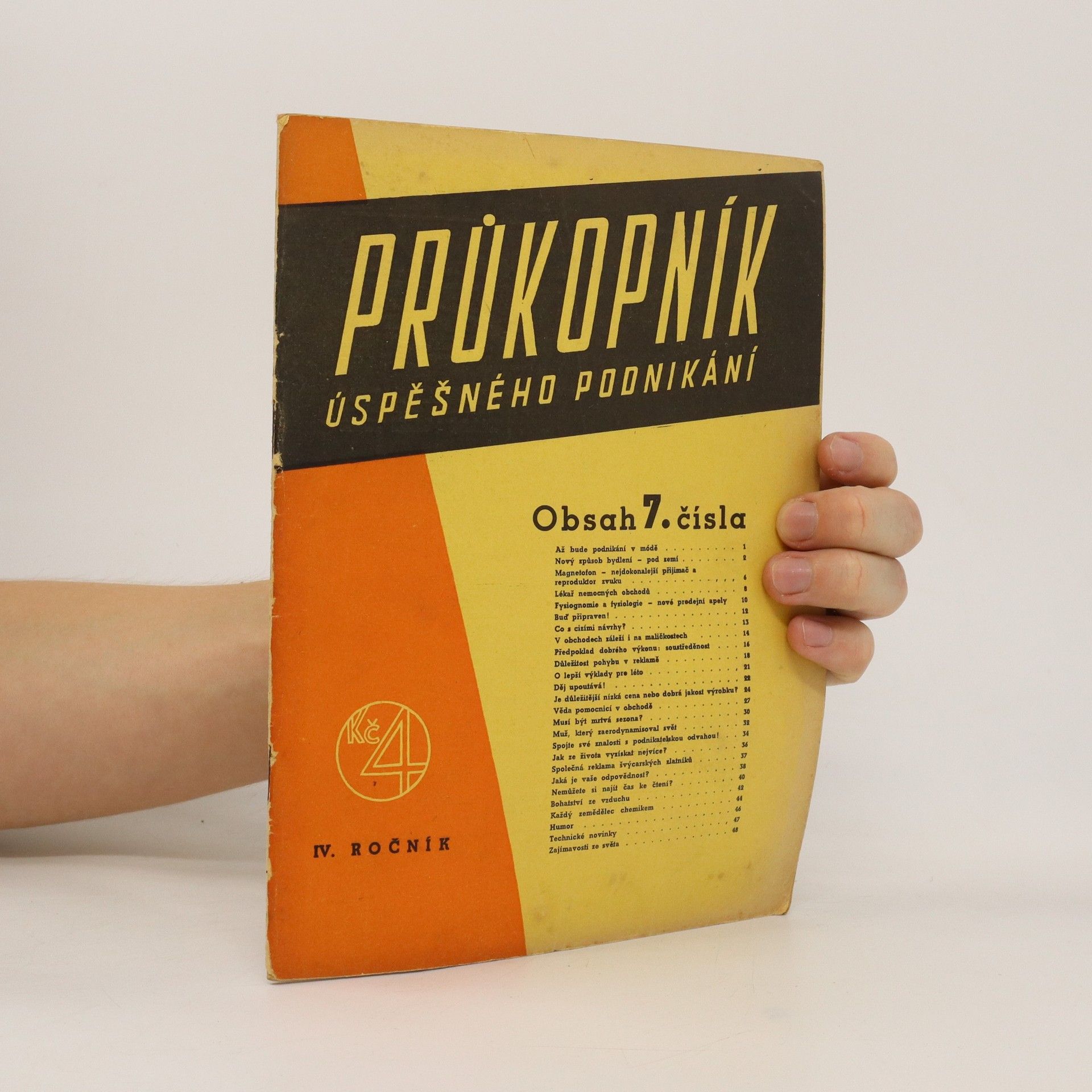 Kolektiv autorů Průkopník úspěšného podnikání 7/1938