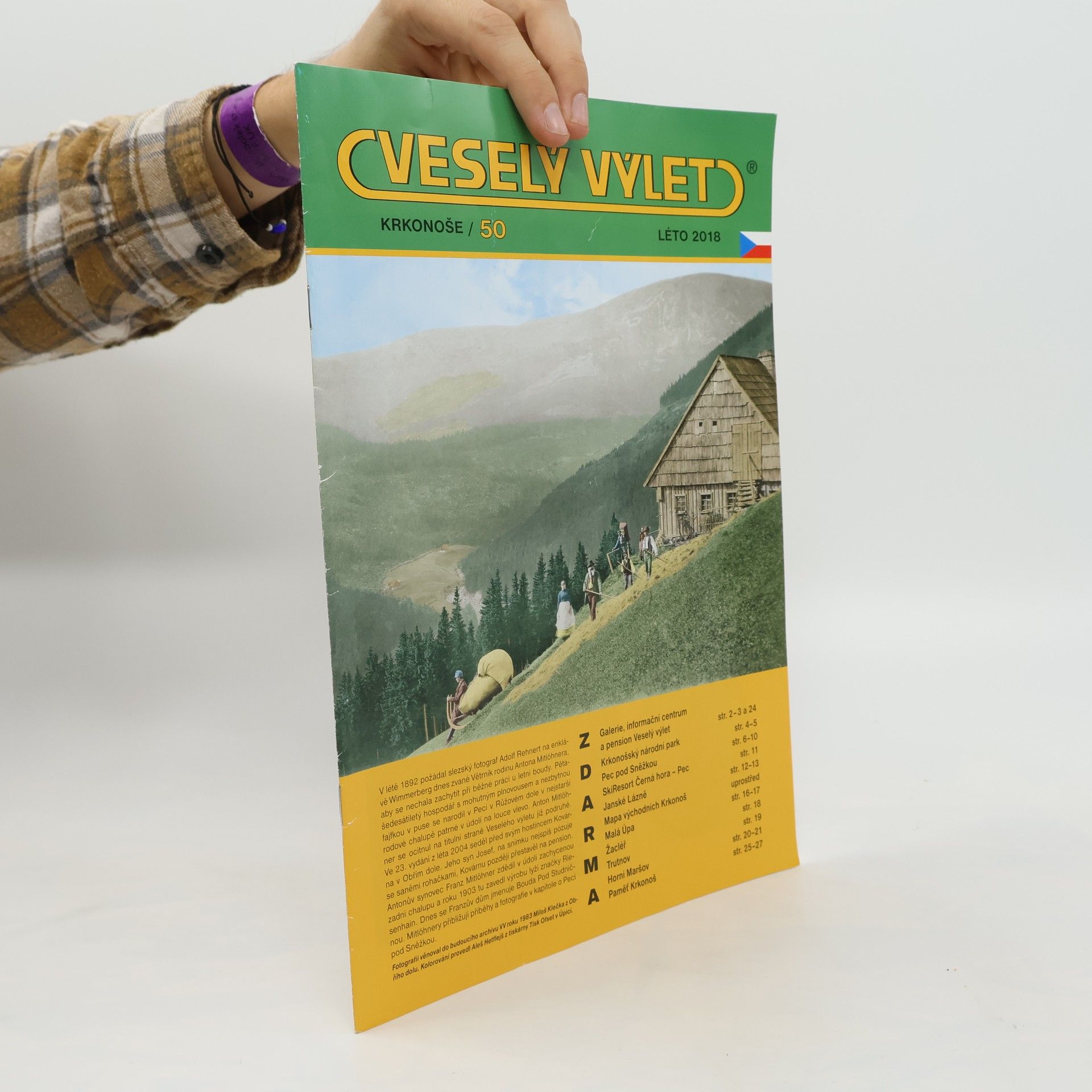 Autorenkollektiv Veselý výlet. Krkonoše 50/2018
