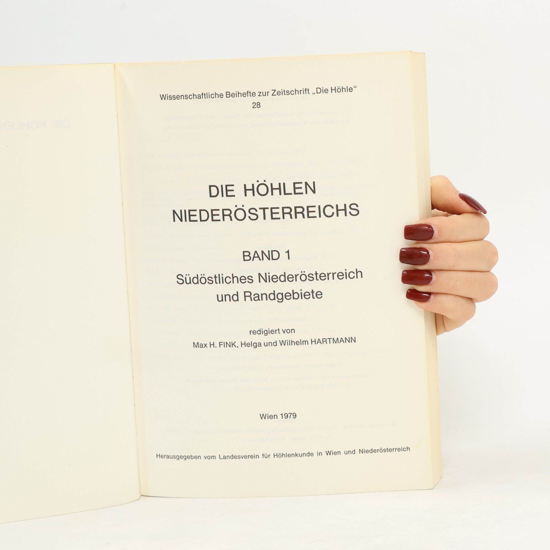 Autorenkollektiv Die Höhlen Niederösterreichs 1
