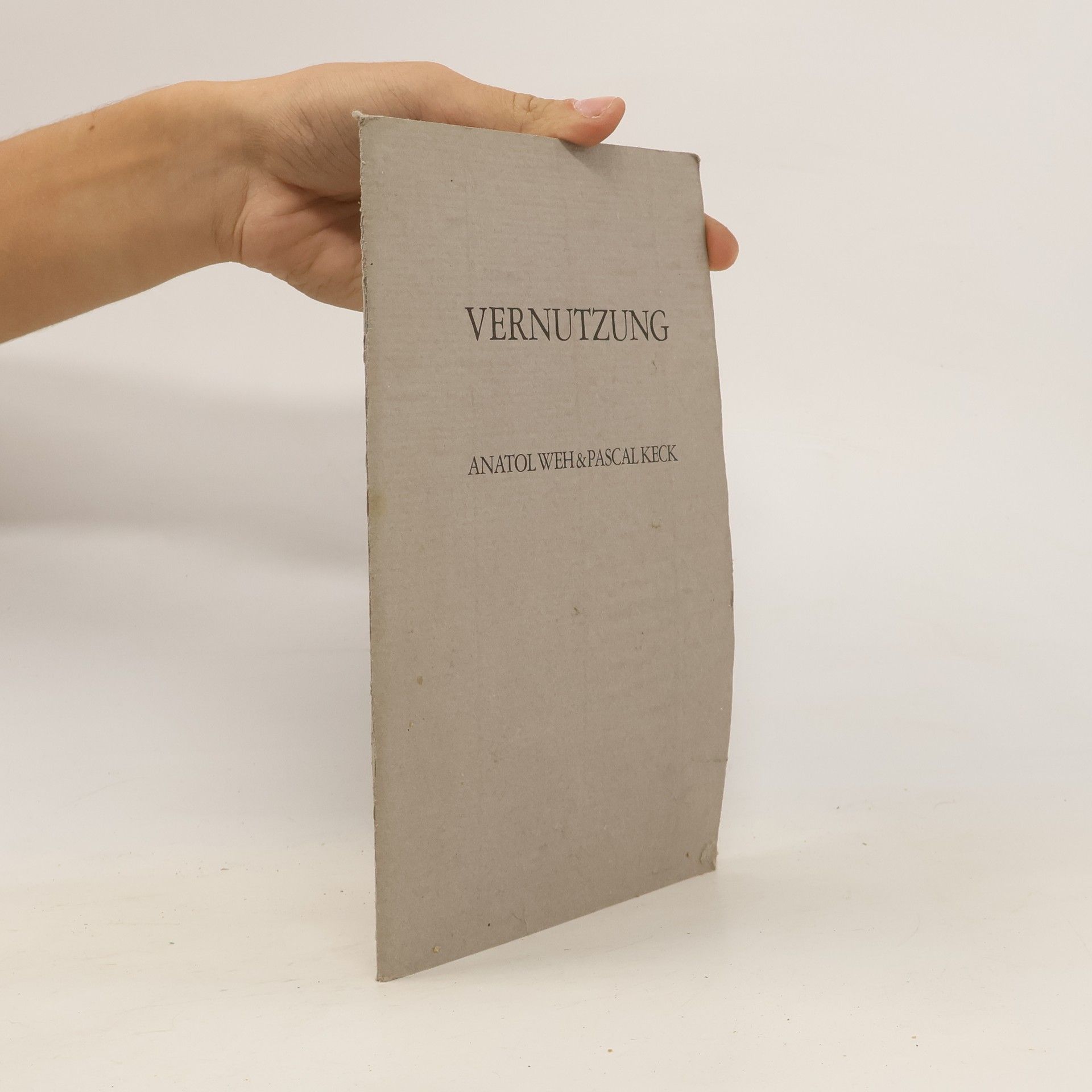 kolektiv Vernutzung. Anatol Weh&Pascal Keck