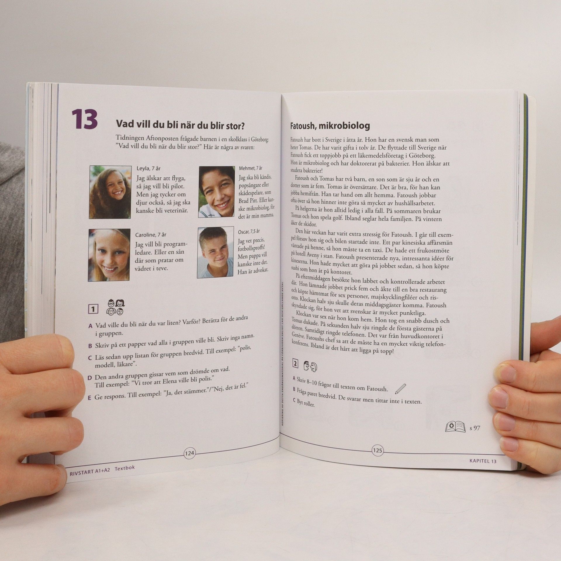 Paula Levy Scherrer Rivstart A1+A2: Svenska som främmande språk. Textbok