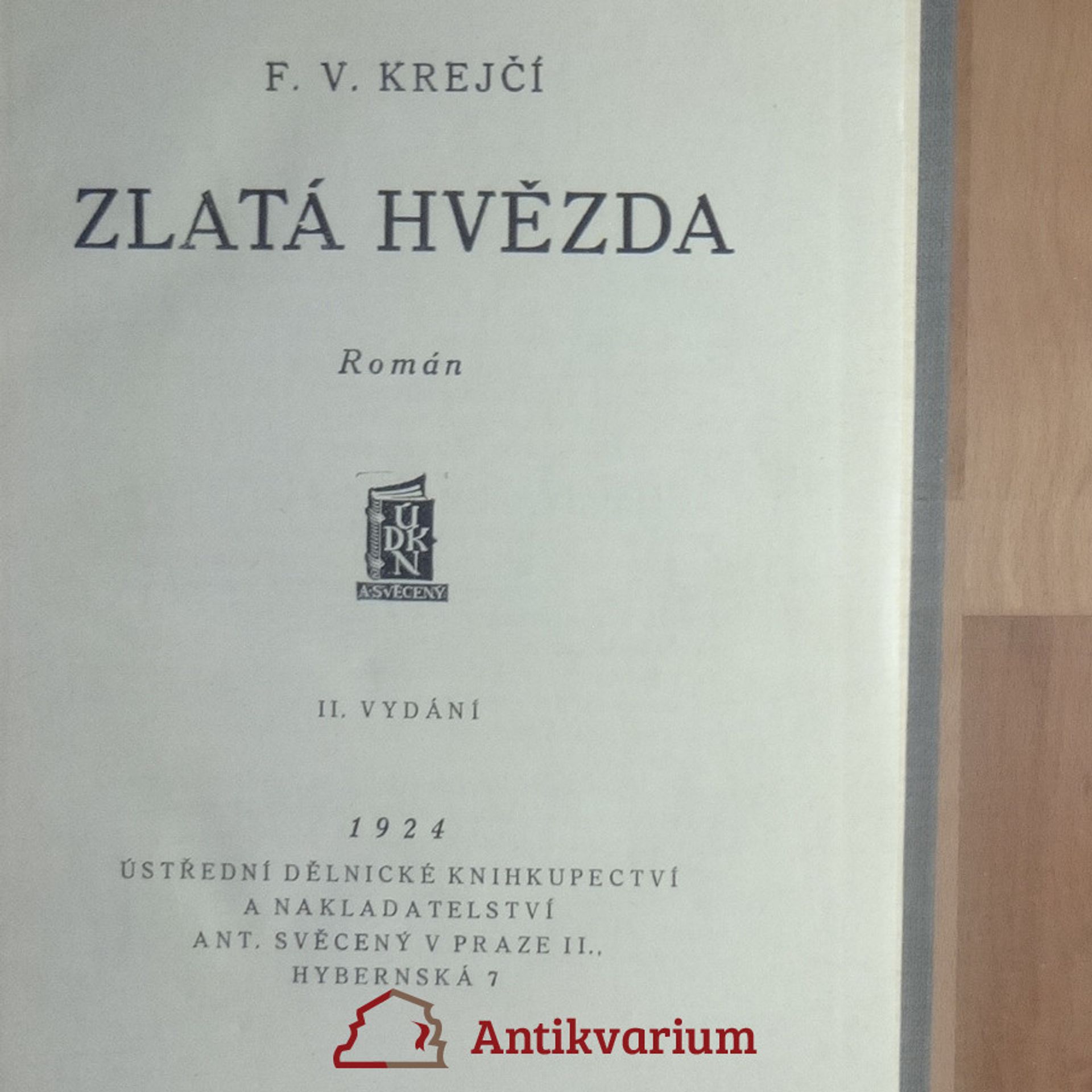 František Václav Krejčí Zlatá hvězda