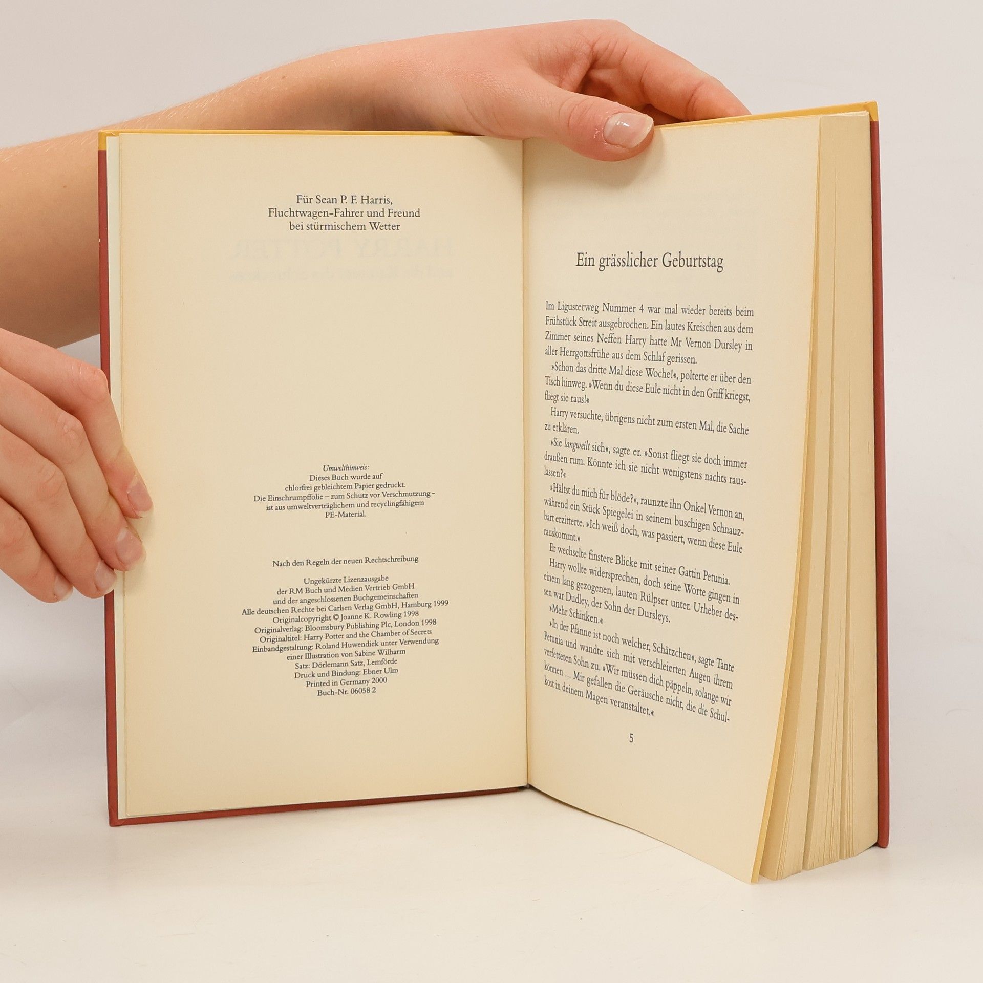 J. K. Rowling Harry Potter und die Kammer des Schreckens