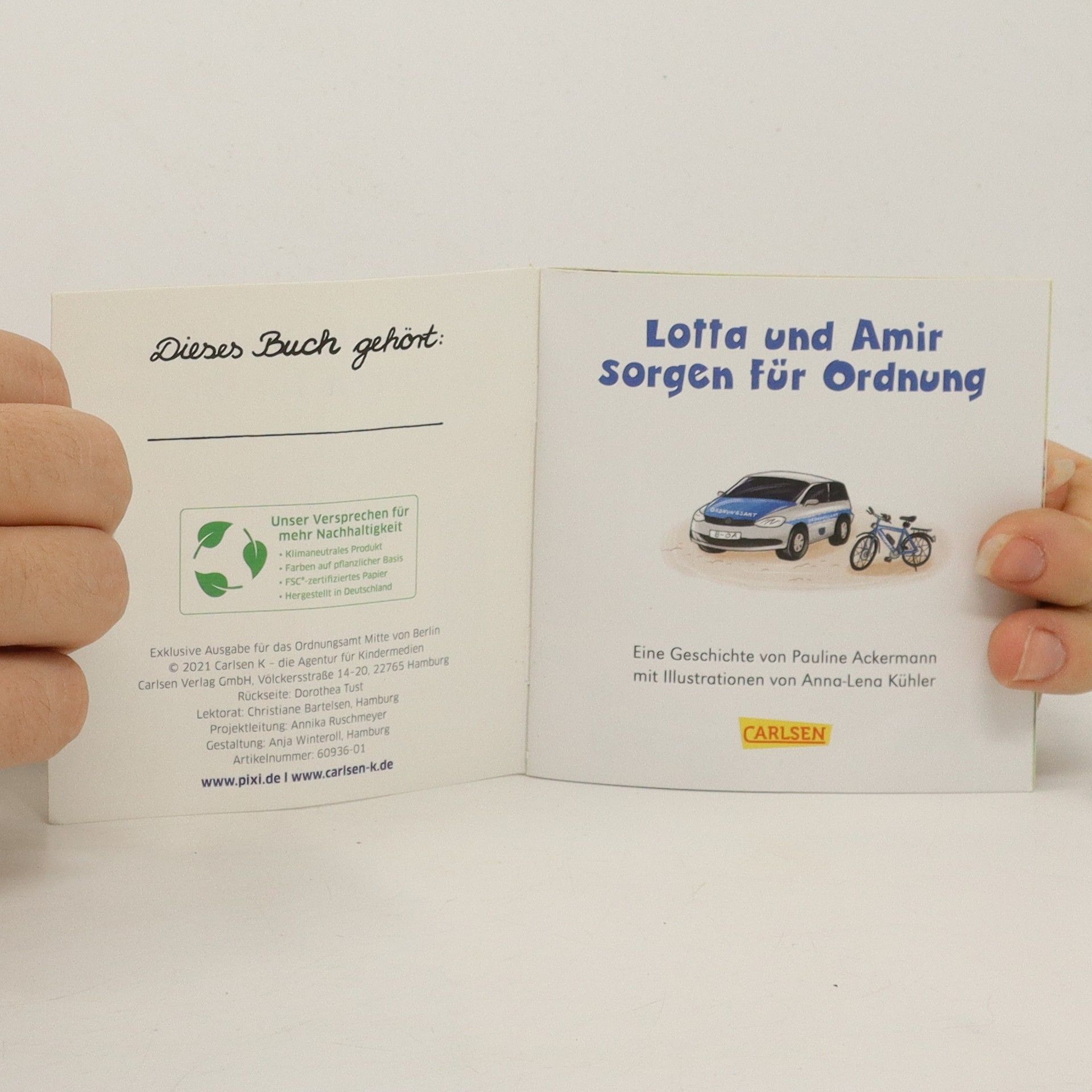 kolektiv Lotta und Amir sorgen für Ordnung