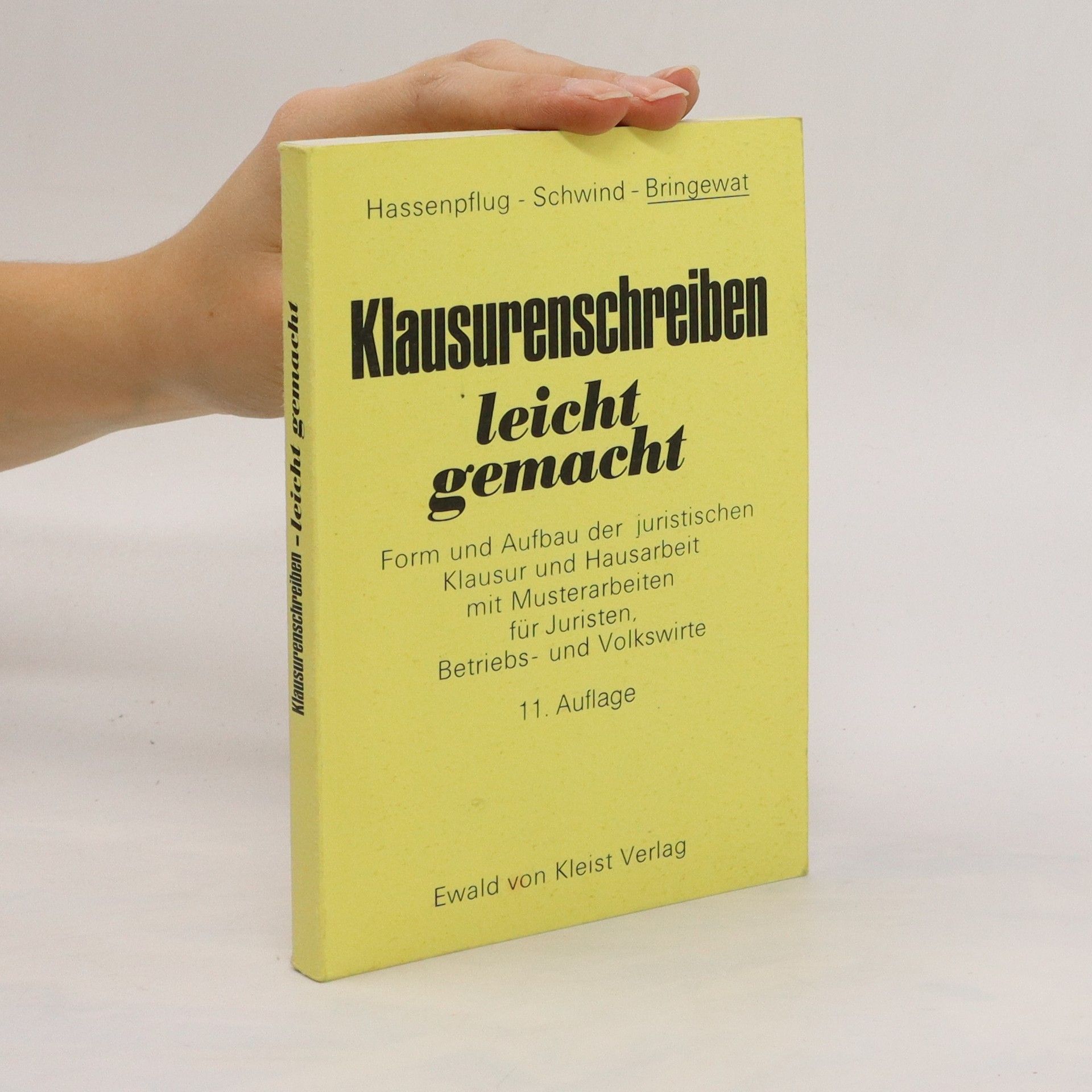 Collectif d'auteurs Klausurenschreiben leicht gemacht