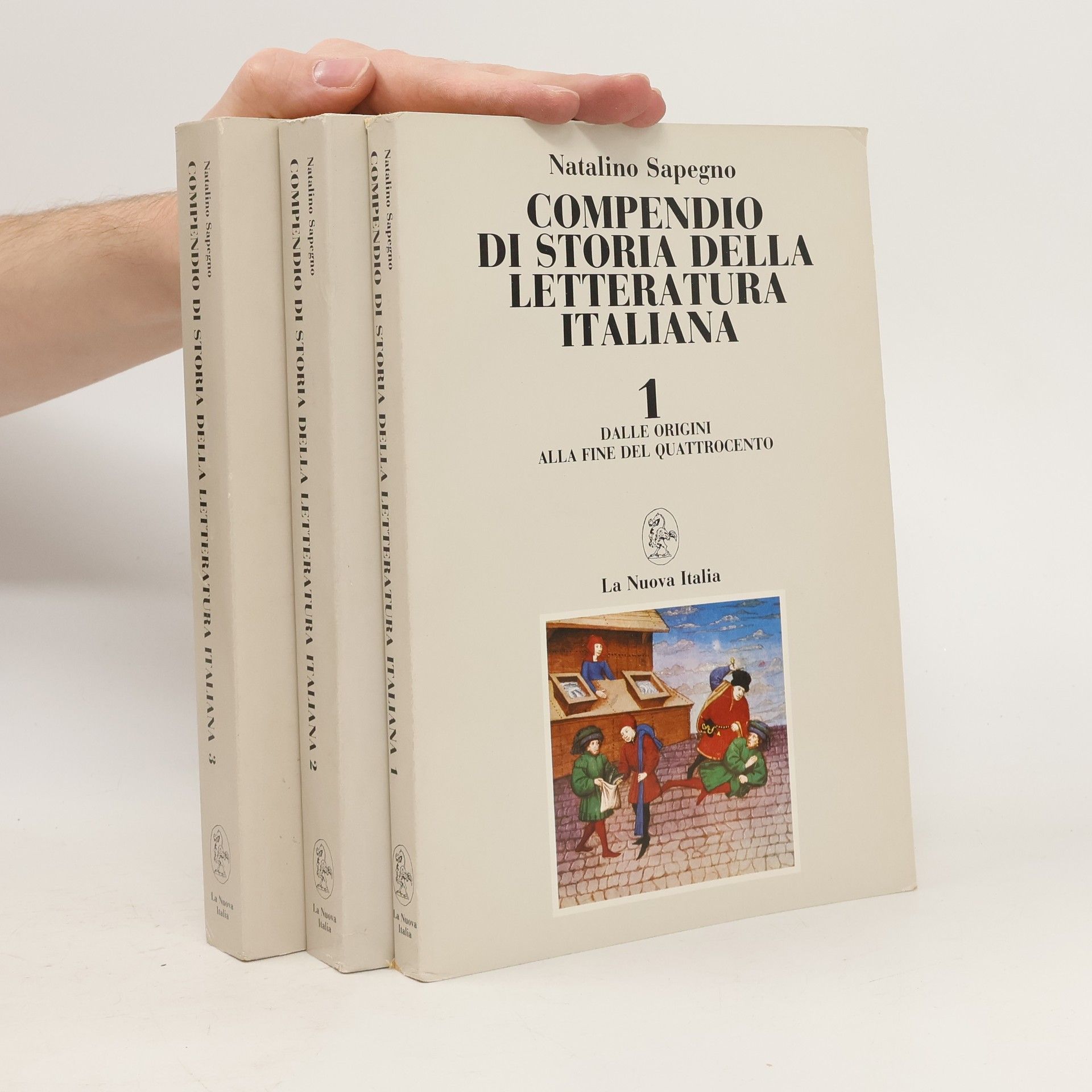 Natalino Sapegno Compendio di storia della letteratura Italianac1-3