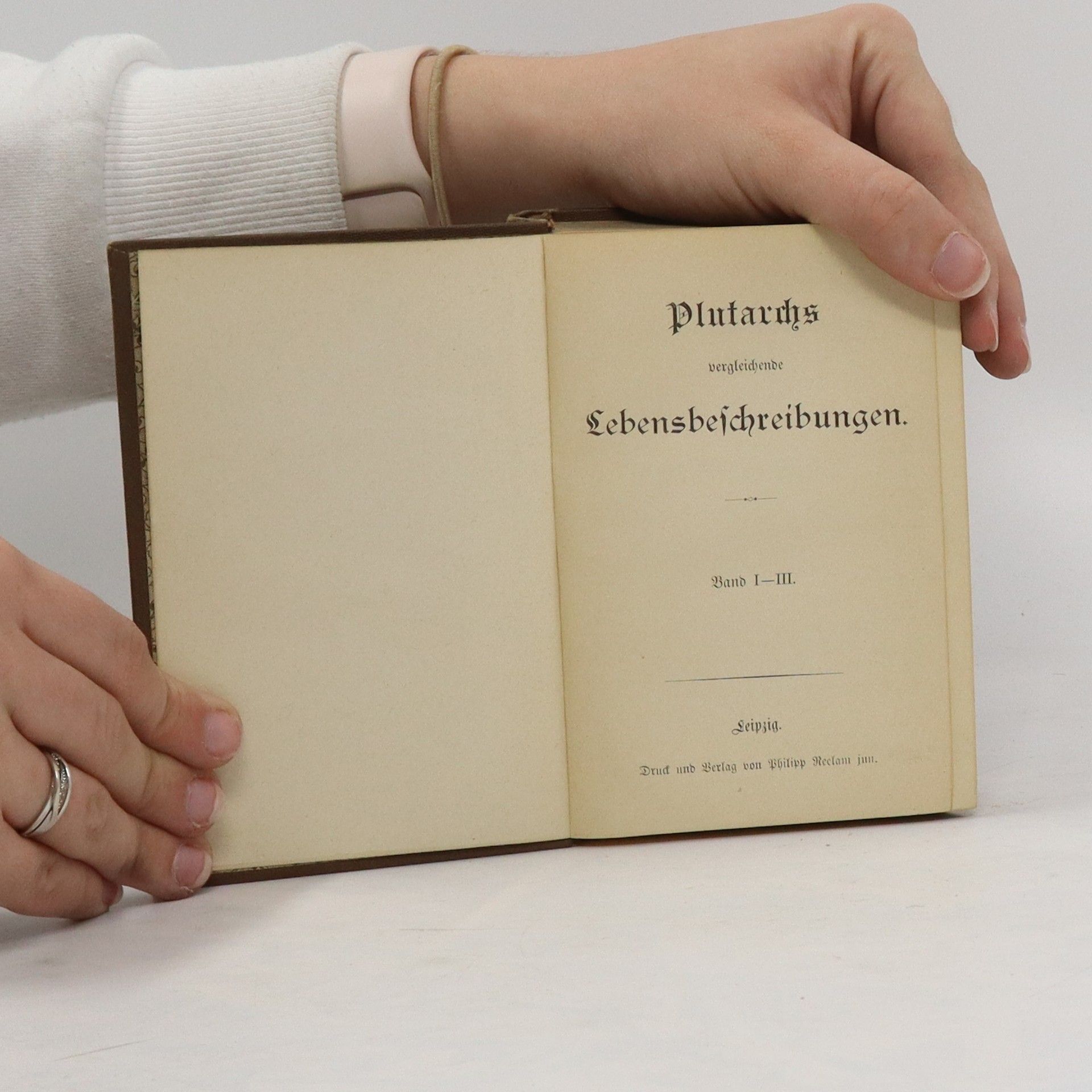 kolektiv Plutarchs. Lebensbeschreibungen