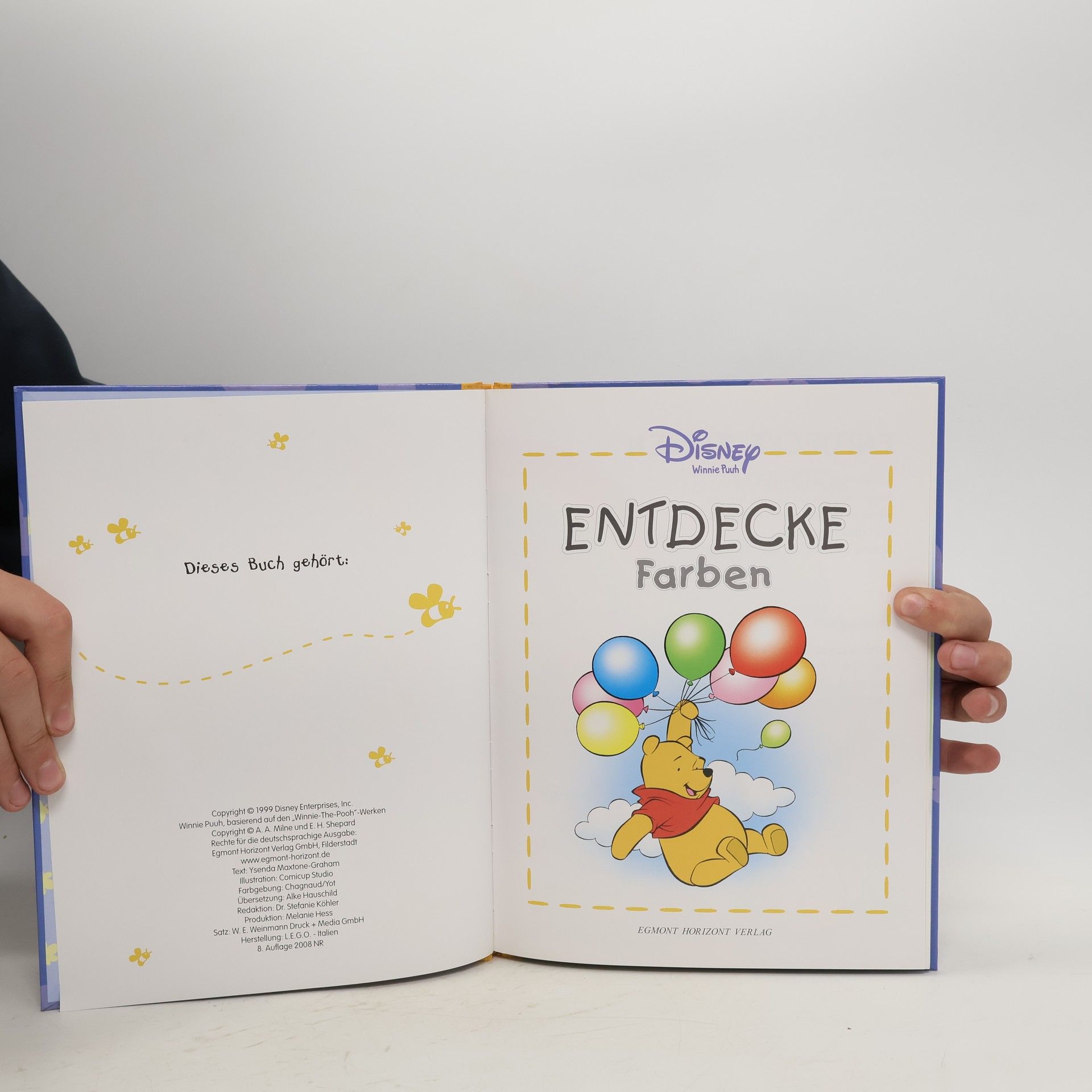 Autorenkollektiv Winnie Puuh. Entdecke Farben