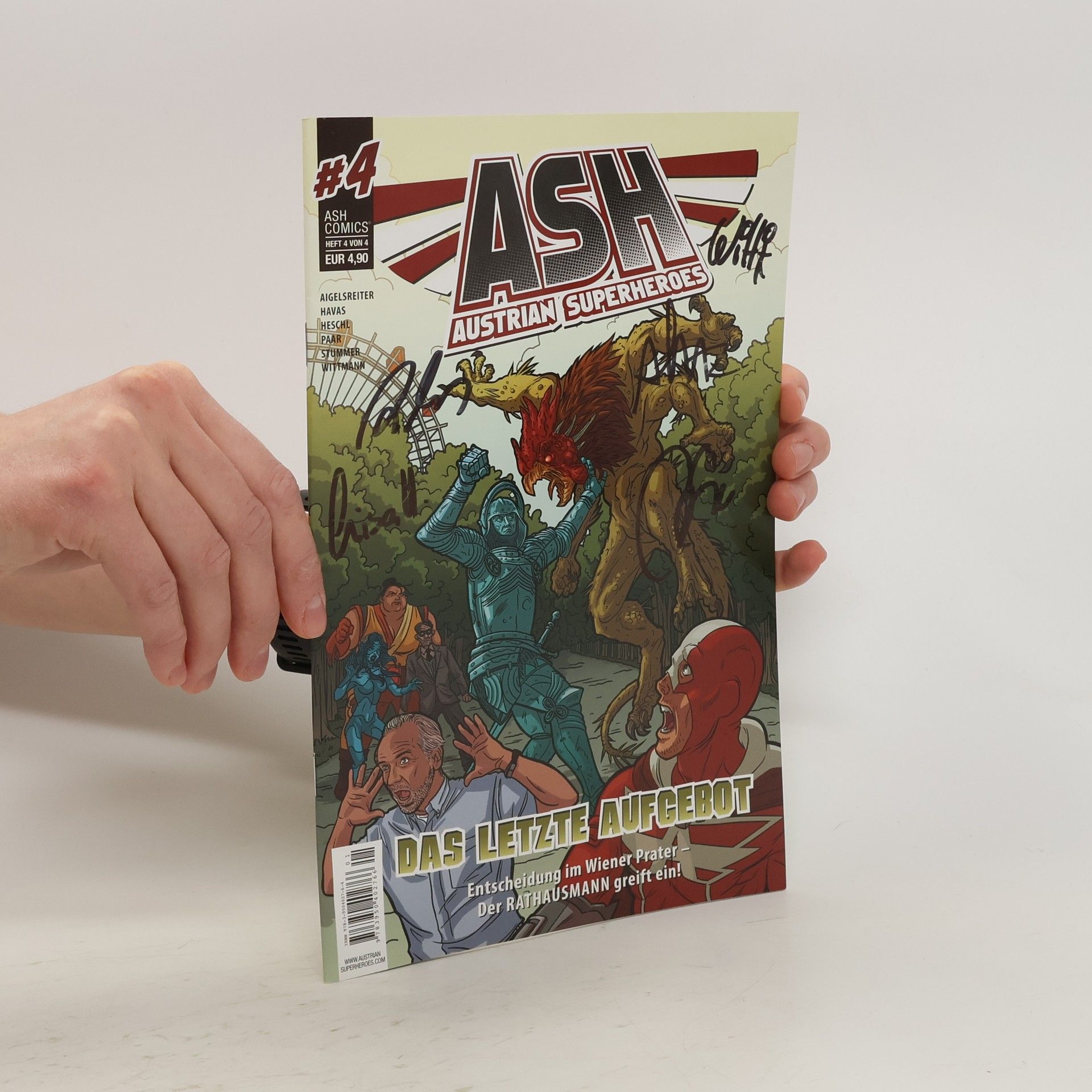 Autorenkollektiv ASH. austrian superheroes 4