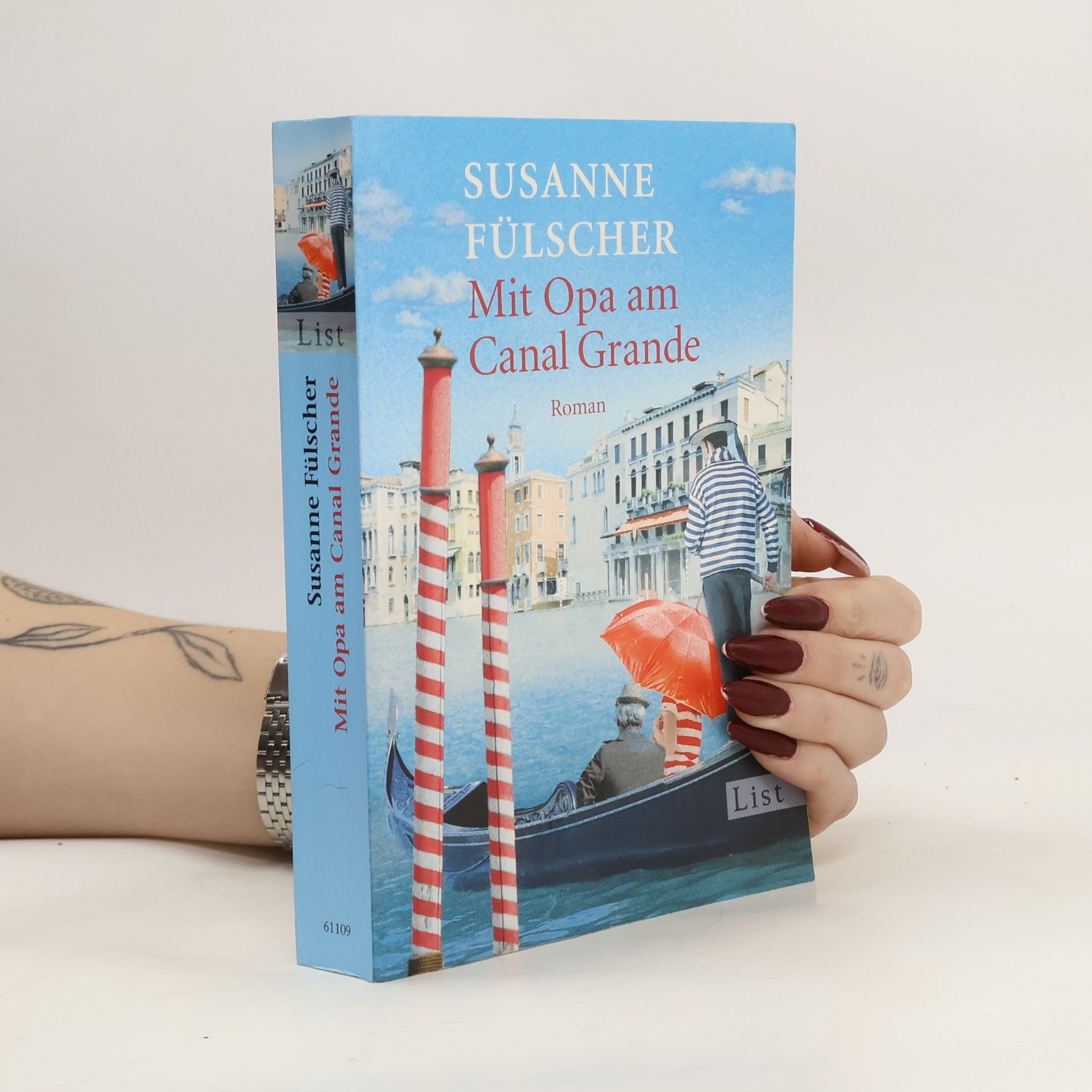 Susanne Fülscher Mit Opa am Canal Grande