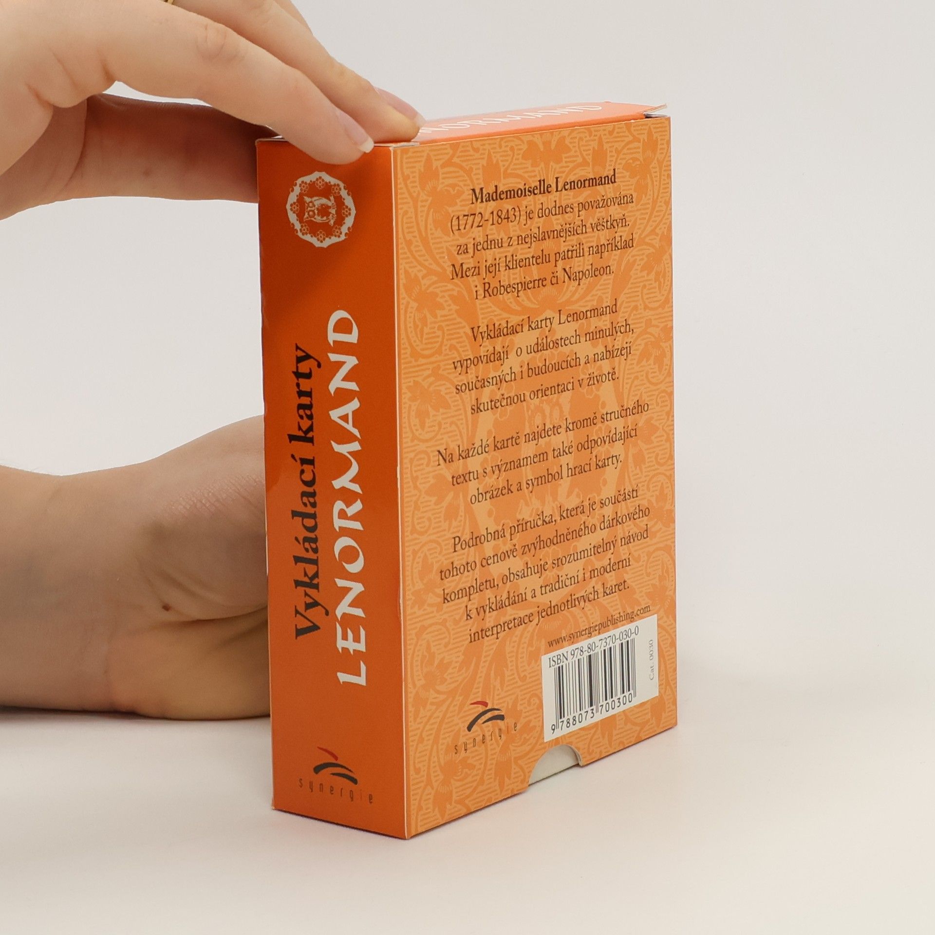 Erna Droesbeke von Enge Lenormand vykládací karty (kniha + 36 karet)