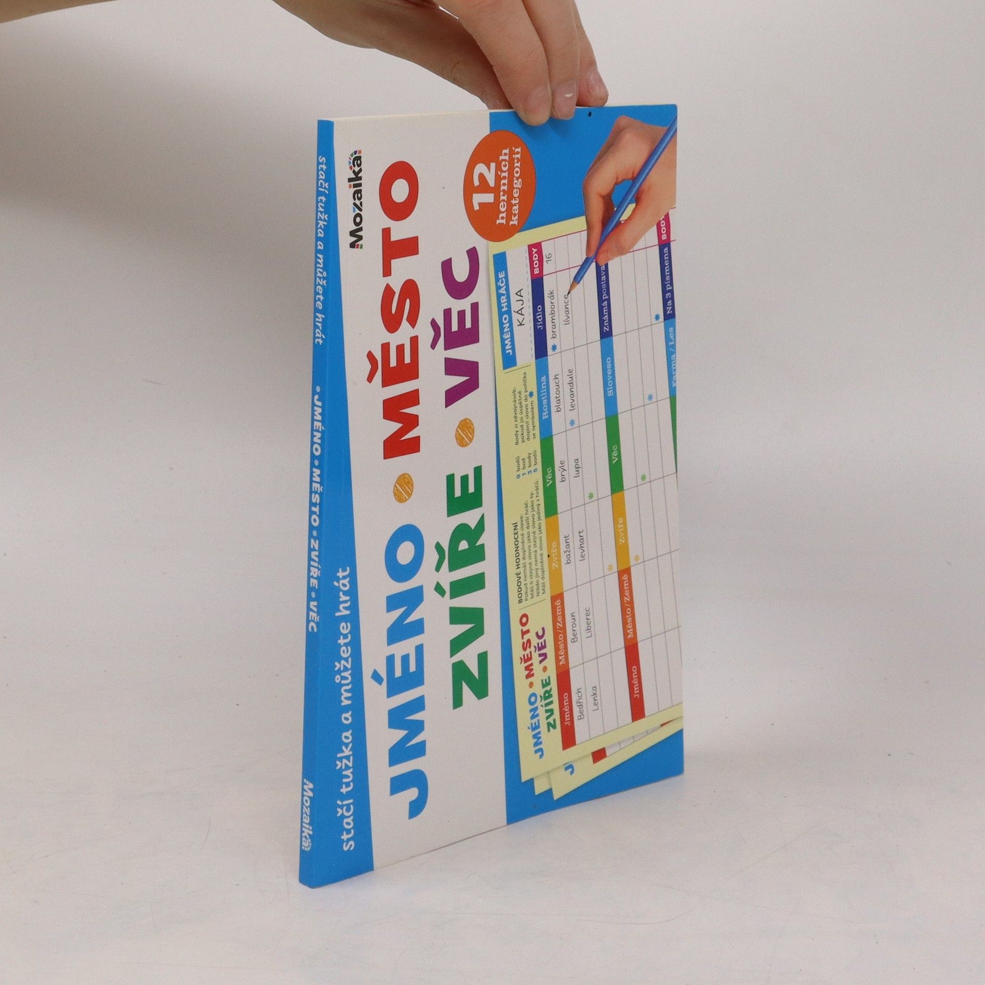 Kolektiv autorů Blok - Jméno, město, zvíře, věc