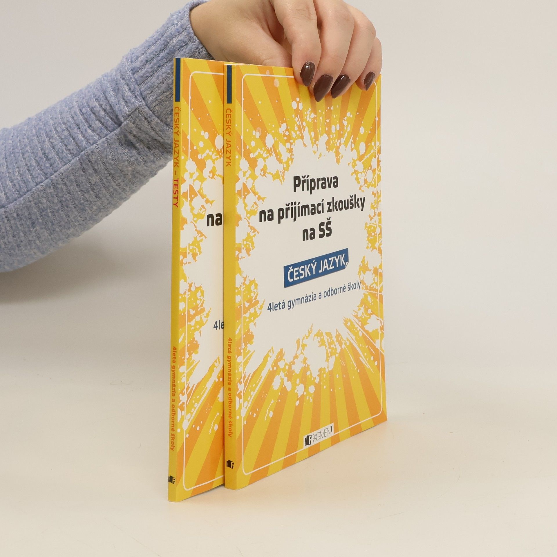 Autorenkollektiv Příprava na přijímací zkoušky na SŠ. 4letá gymnázia a odborné školy. Český jazyk(učebnice+testy, 2 svazky)