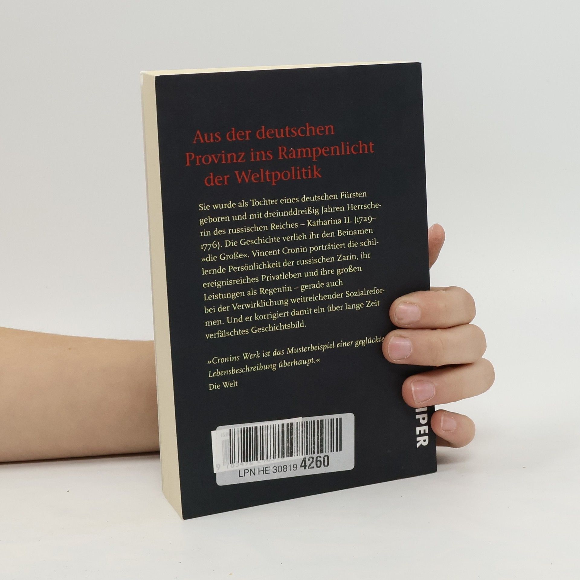 Vincent Cronin Katharina die Große
