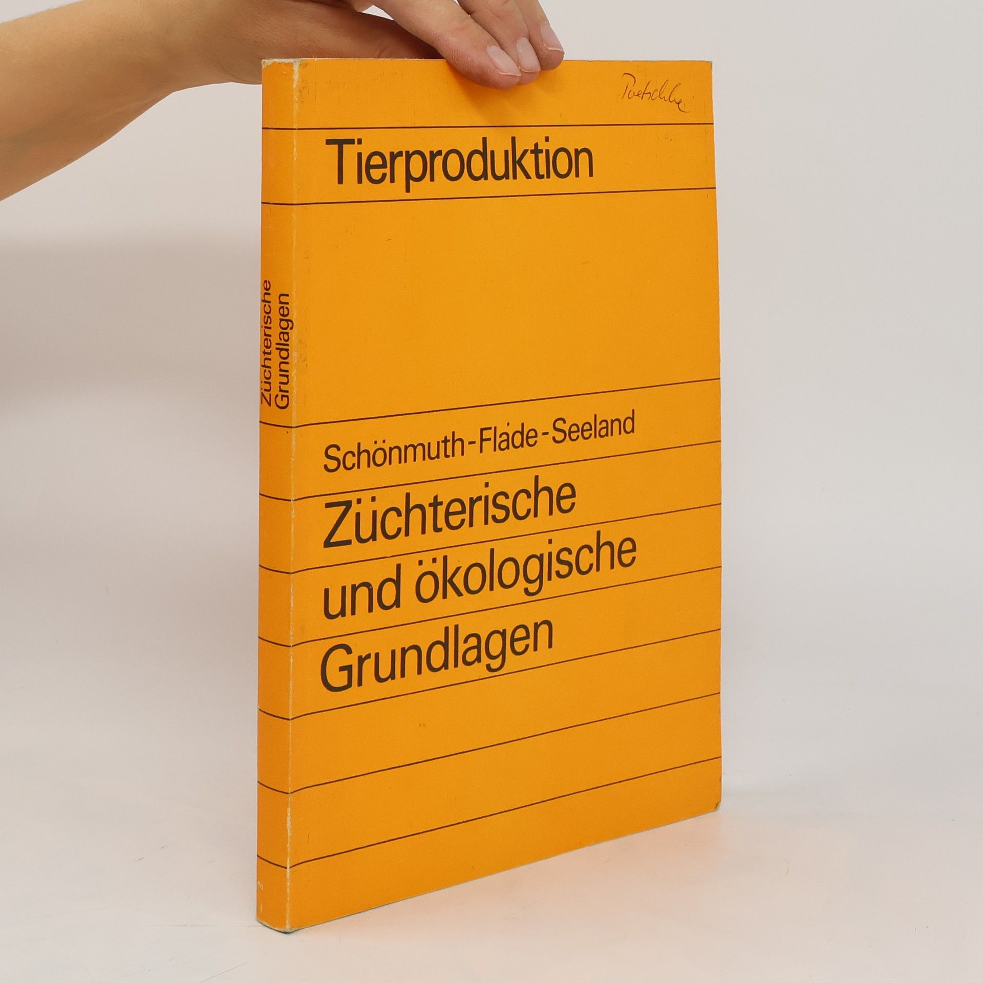 Dietrich Flade Züchterische und ökologische Grundlagen
