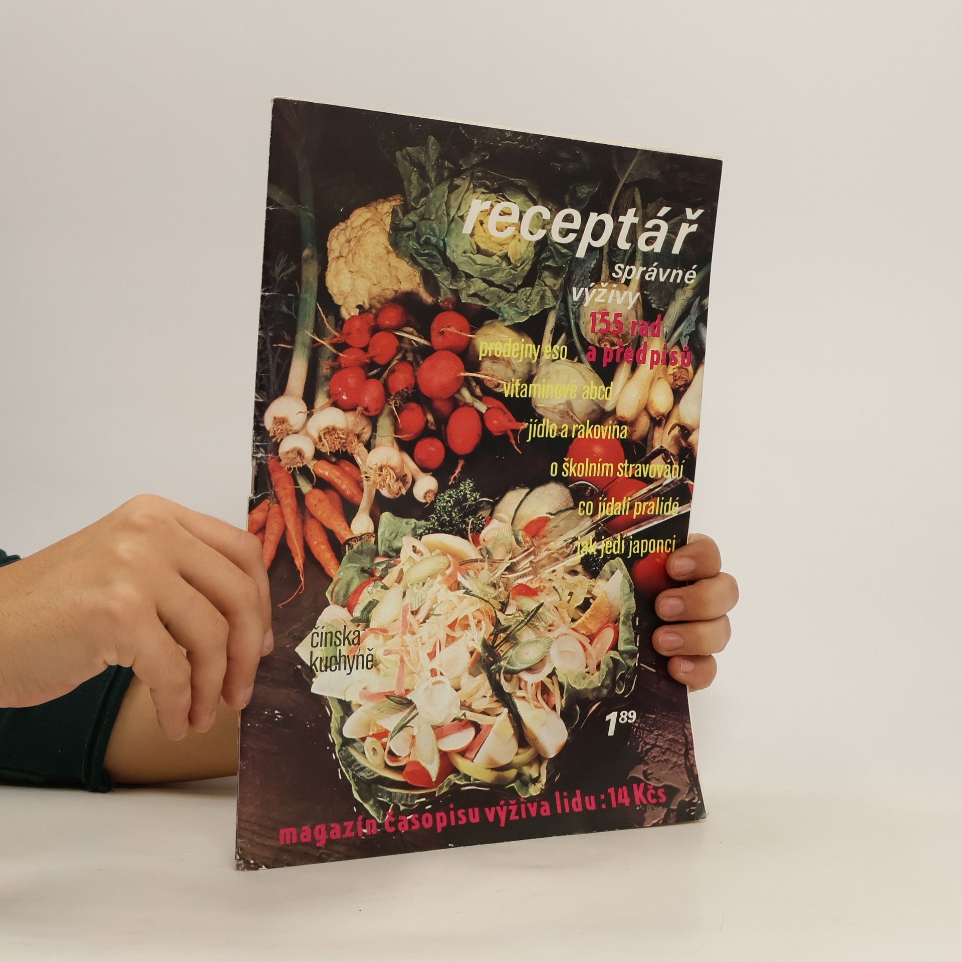 Collectif d'auteurs Receptář správné výživy. 155 rad a předpisů