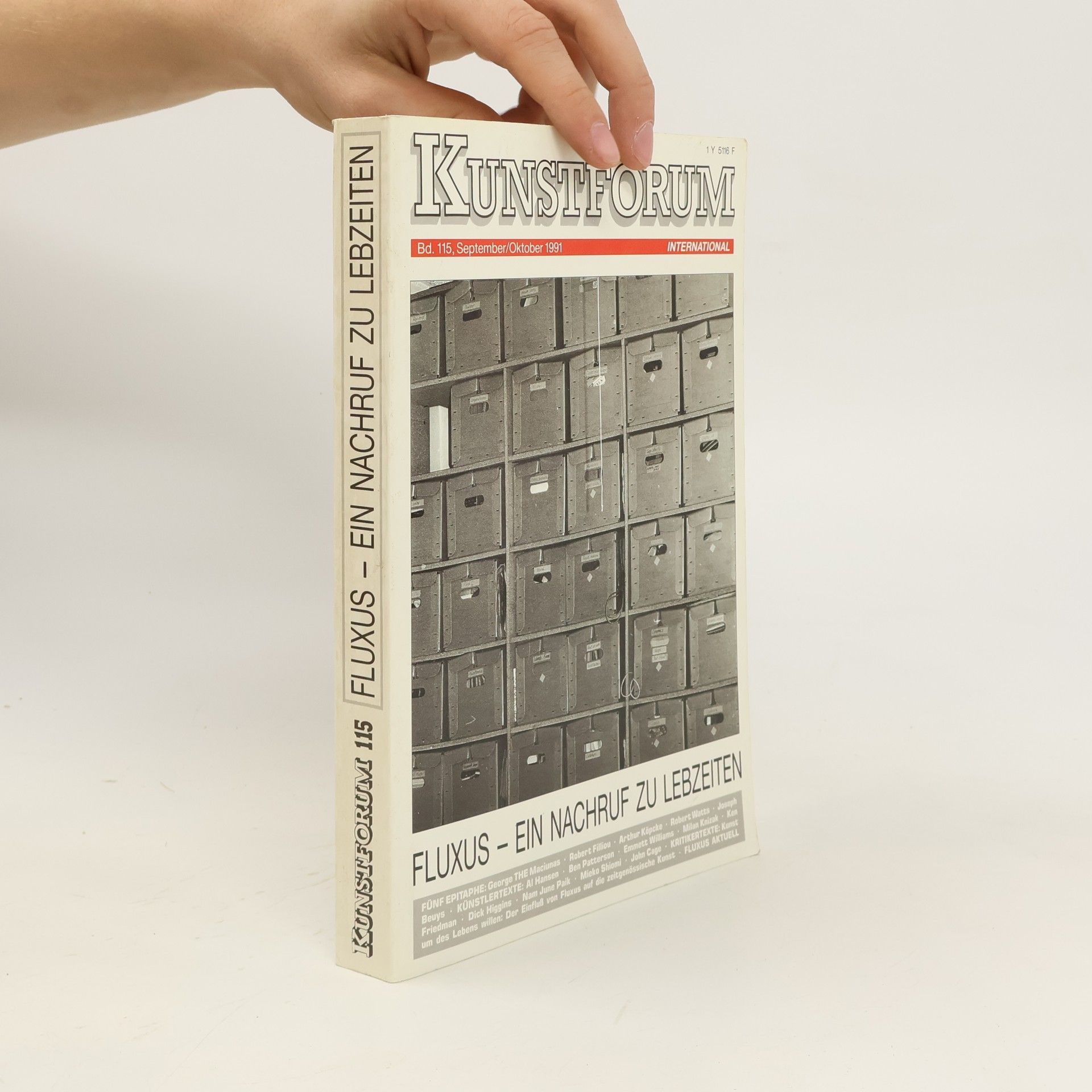 AA.VV. Kunstforum 115. Fluxus - Ein nachruf zu lebzeiten