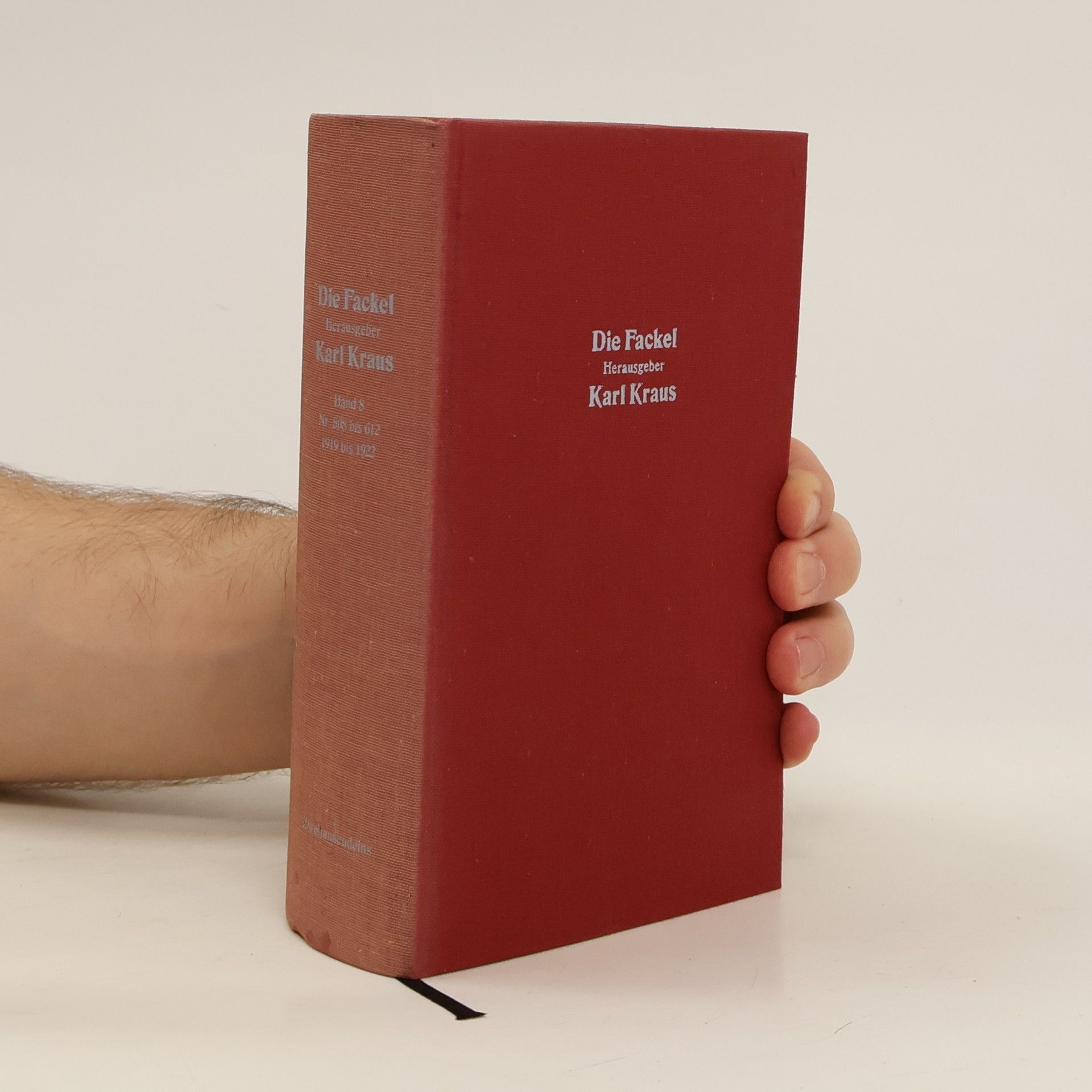 Die Fackel. Band 8