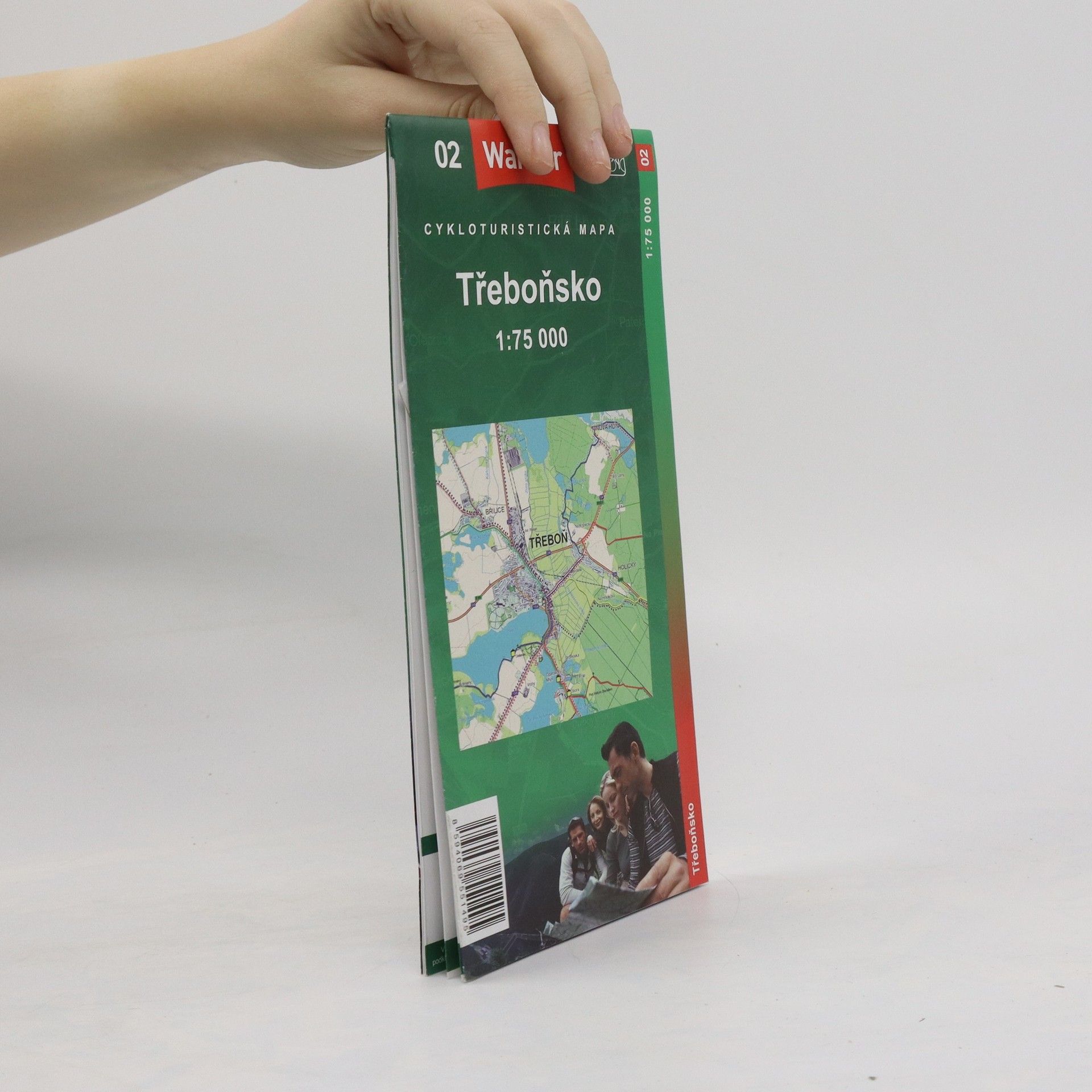 Kolektiv autorů Třeboňsko - cykloturistická mapa