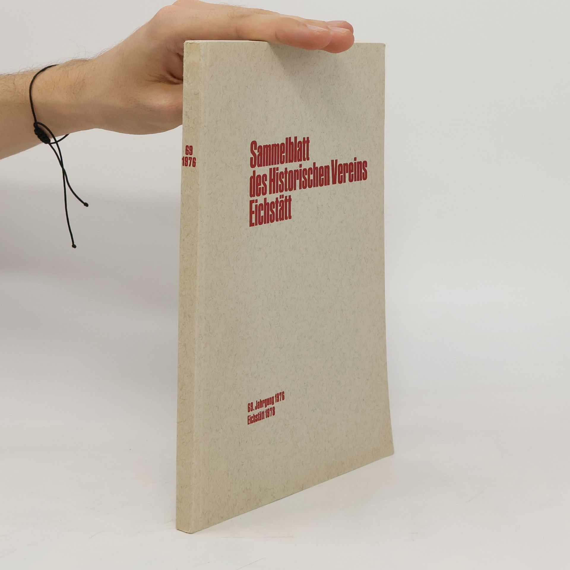 kolektiv Sammelblatt der Historischen Vereins Eichstätt