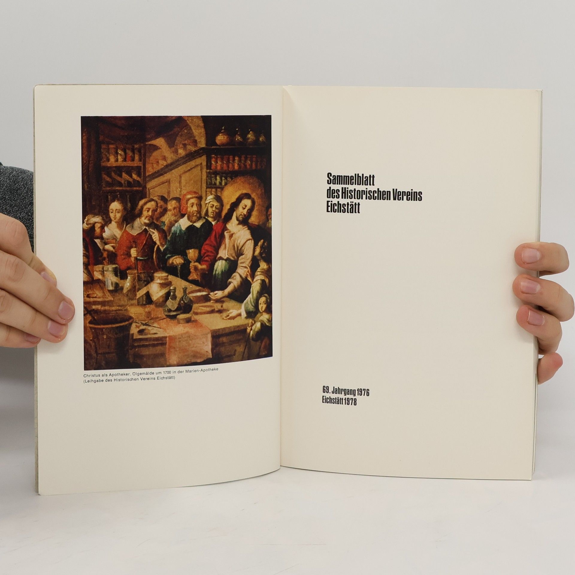 kolektiv Sammelblatt der Historischen Vereins Eichstätt