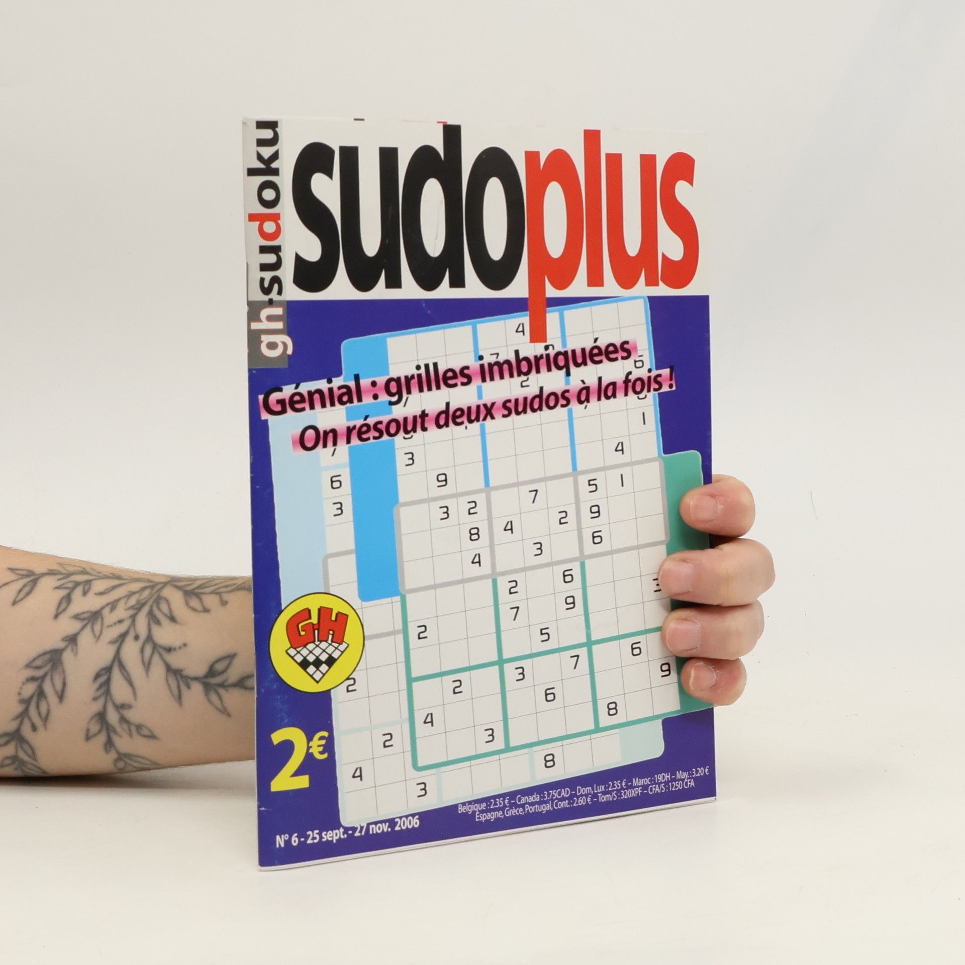 Collectif d'auteurs Sudoplus n.6