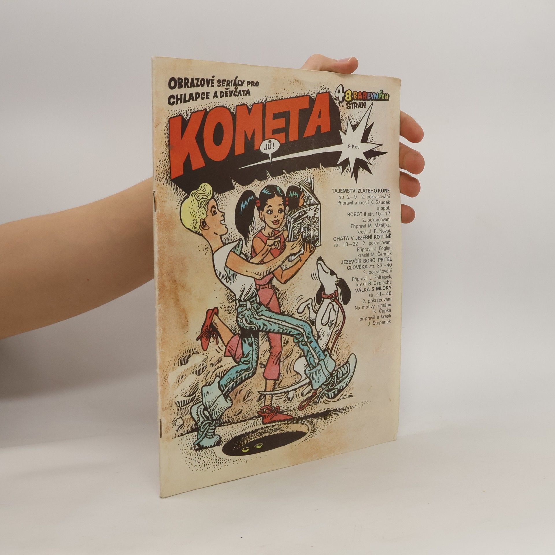 Auteurscollectief Kometa. Obrazové seriály pro chlapce a děvčata