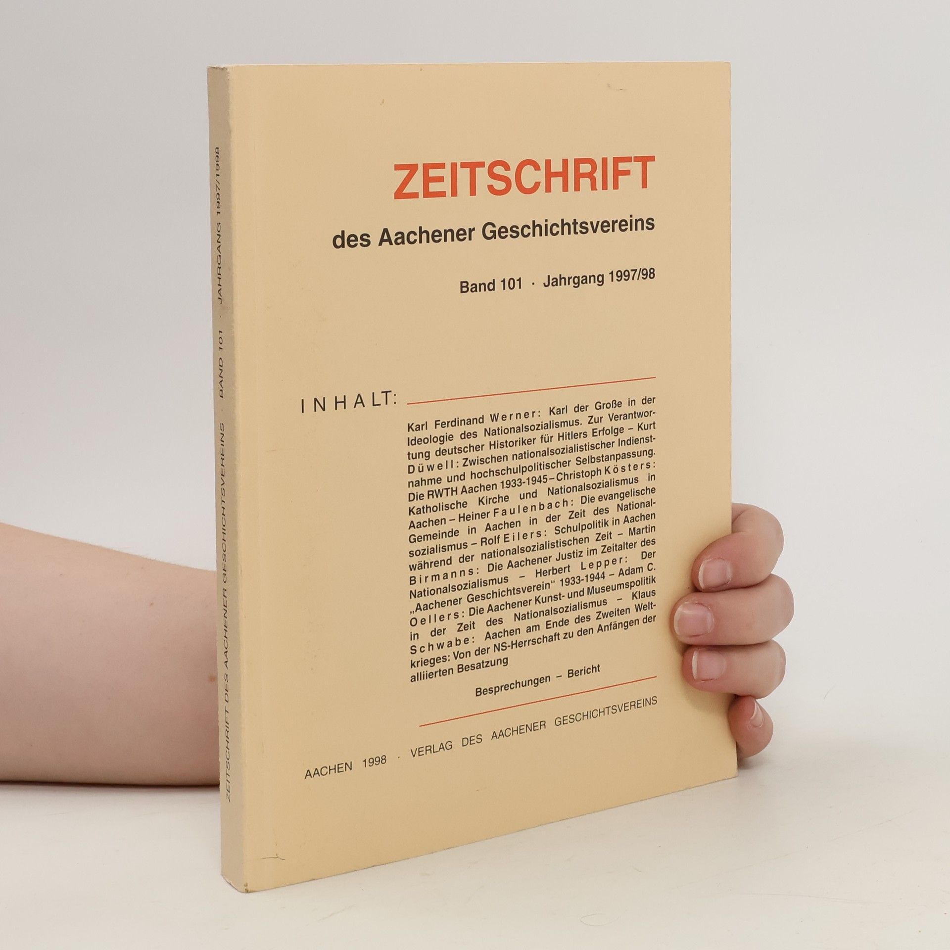 Collectif d'auteurs Zeitschrift des Aachener Geschichtsvereins 101