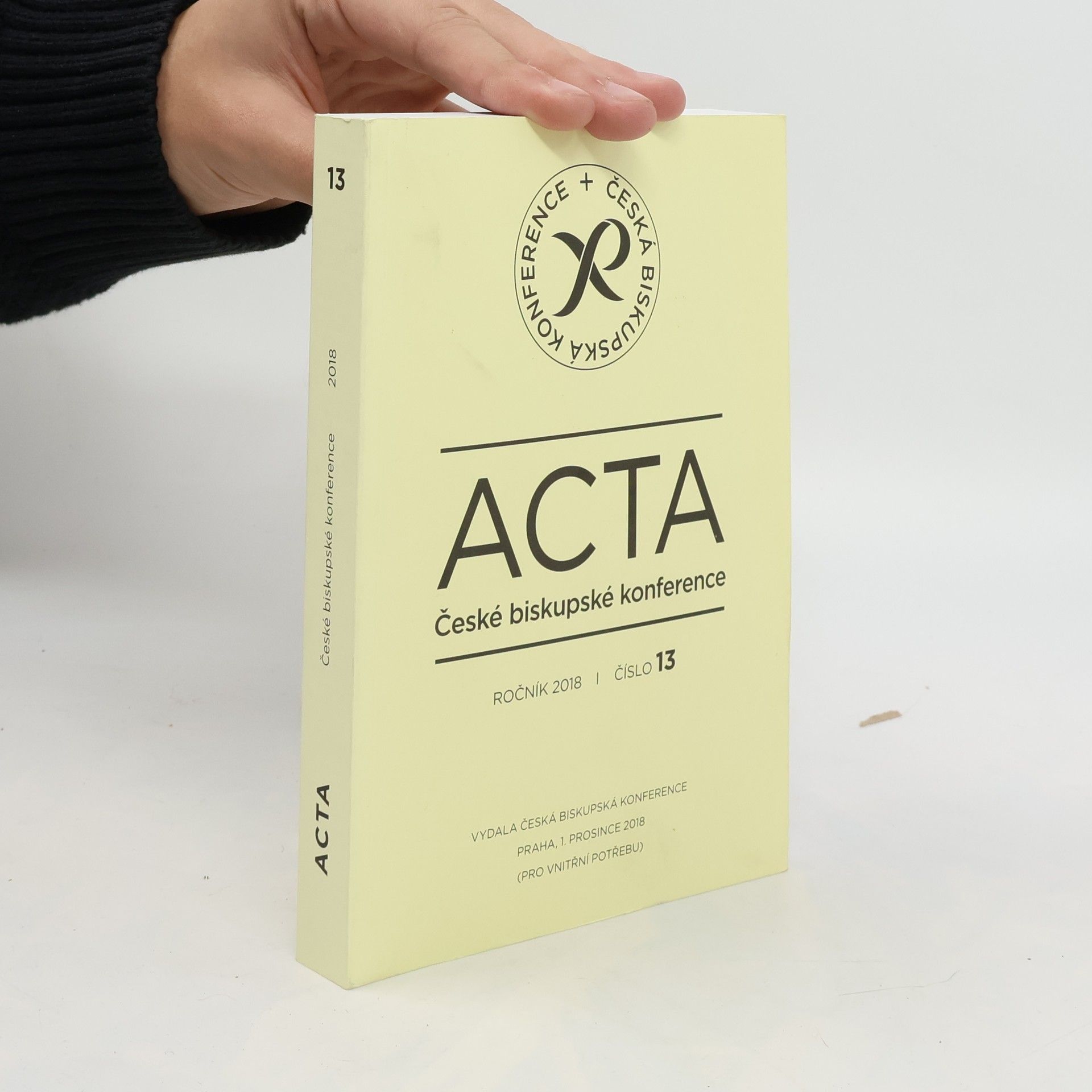 Collectif d'auteurs ACTA České biskupské konference 13/2018
