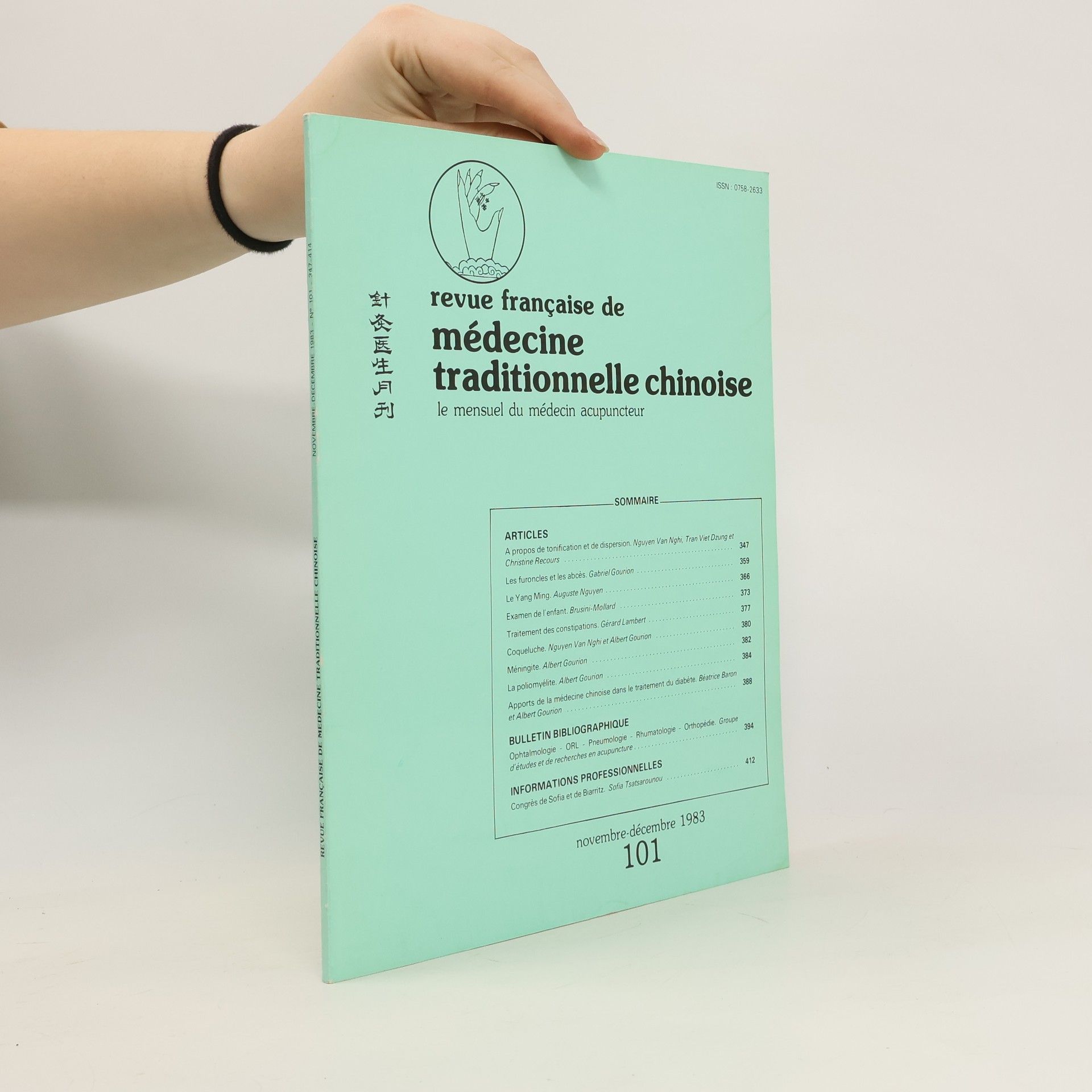 Collectif d'auteurs Revue française de médecine traditionnelle chinoise