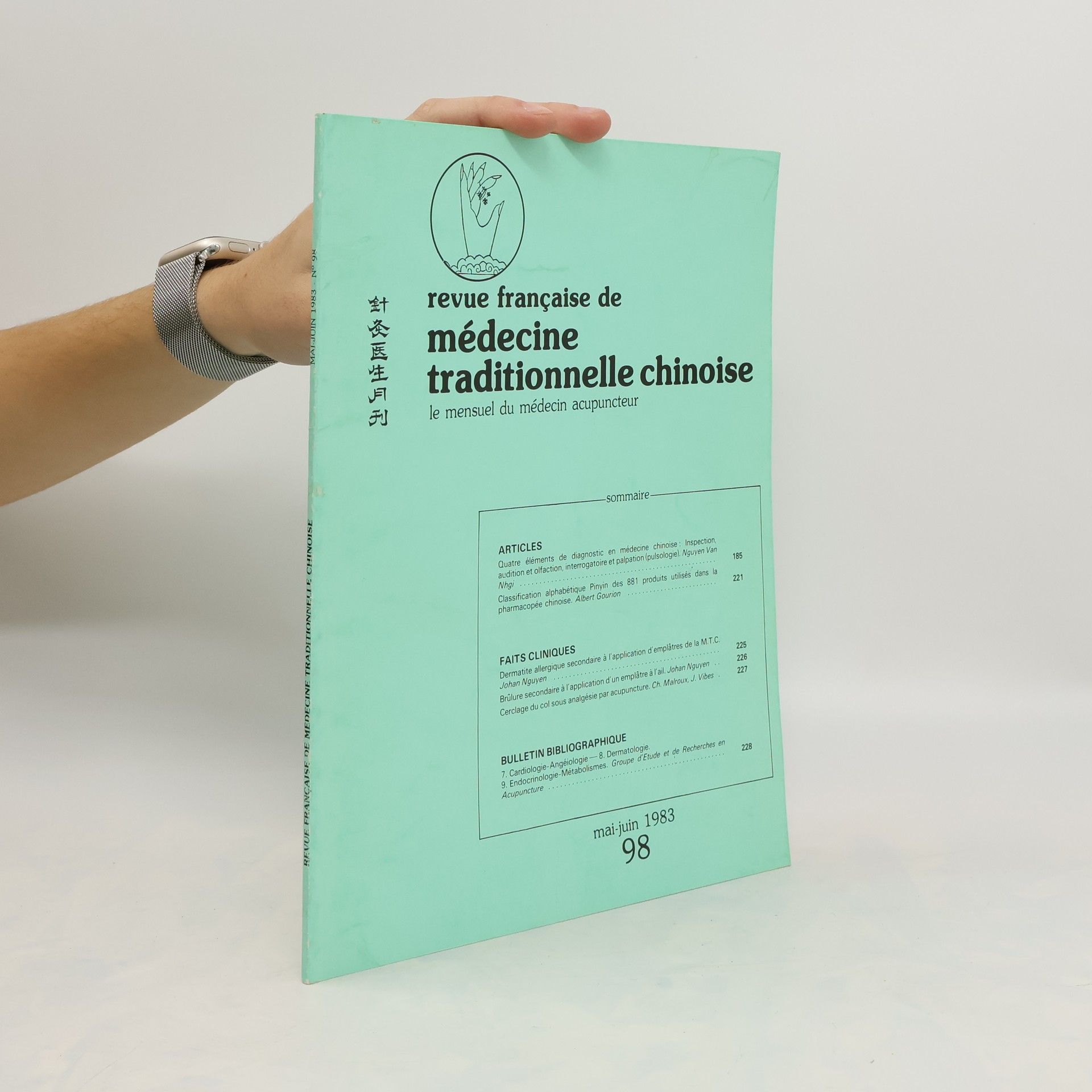 Collectif d'auteurs Revue française de médecine traditionnelle chinoise 5-6/1983
