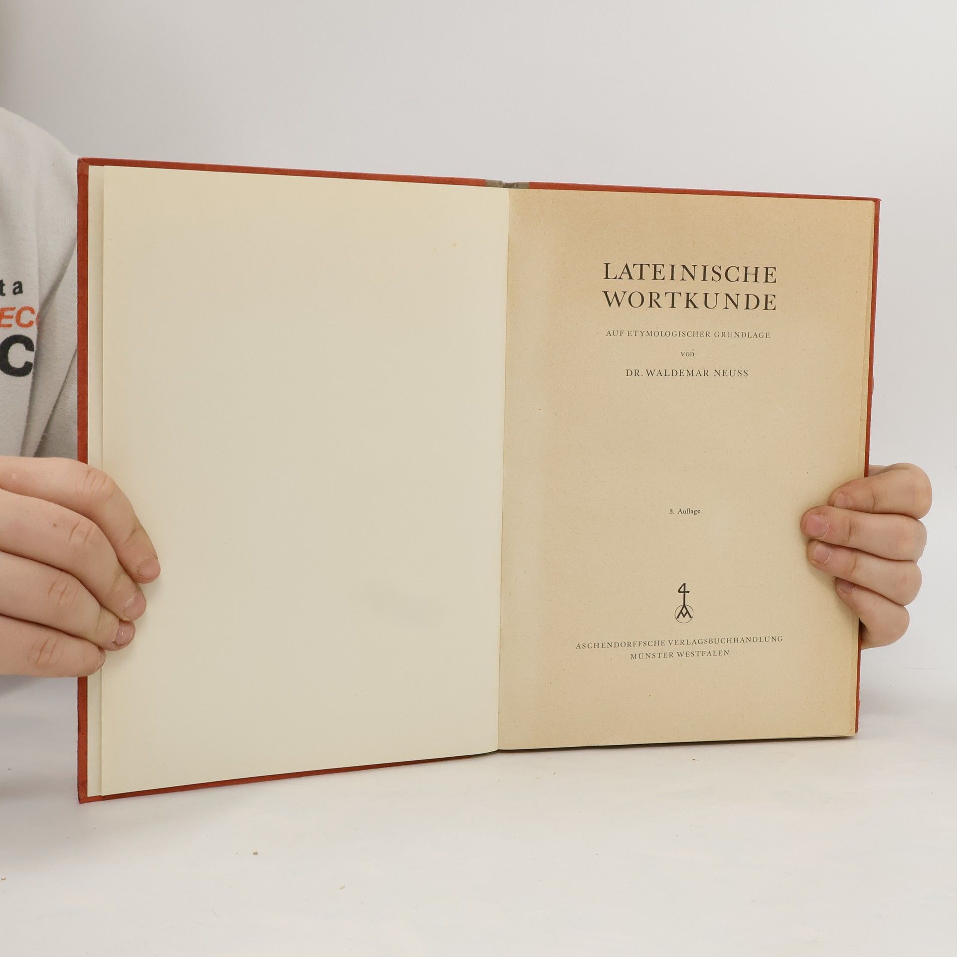 Waldemar Neuss Lateinische Wortkunde