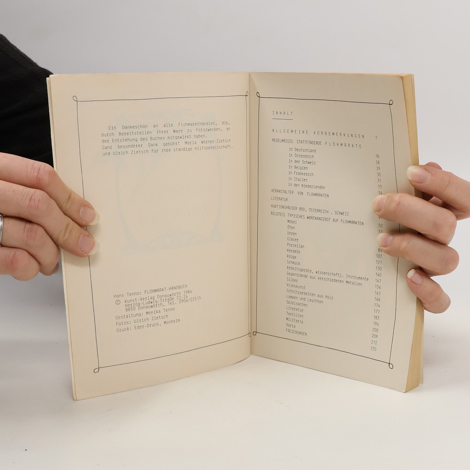 Hans Tenno Flohmarkt-Handbuch