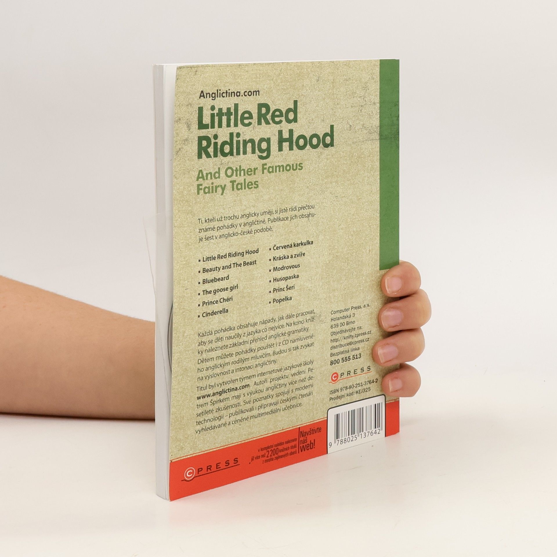 Collectif d'auteurs Červená Karkulka a další známé pohádky | Little Red Riding Hood and Other Famous Fairy Tales