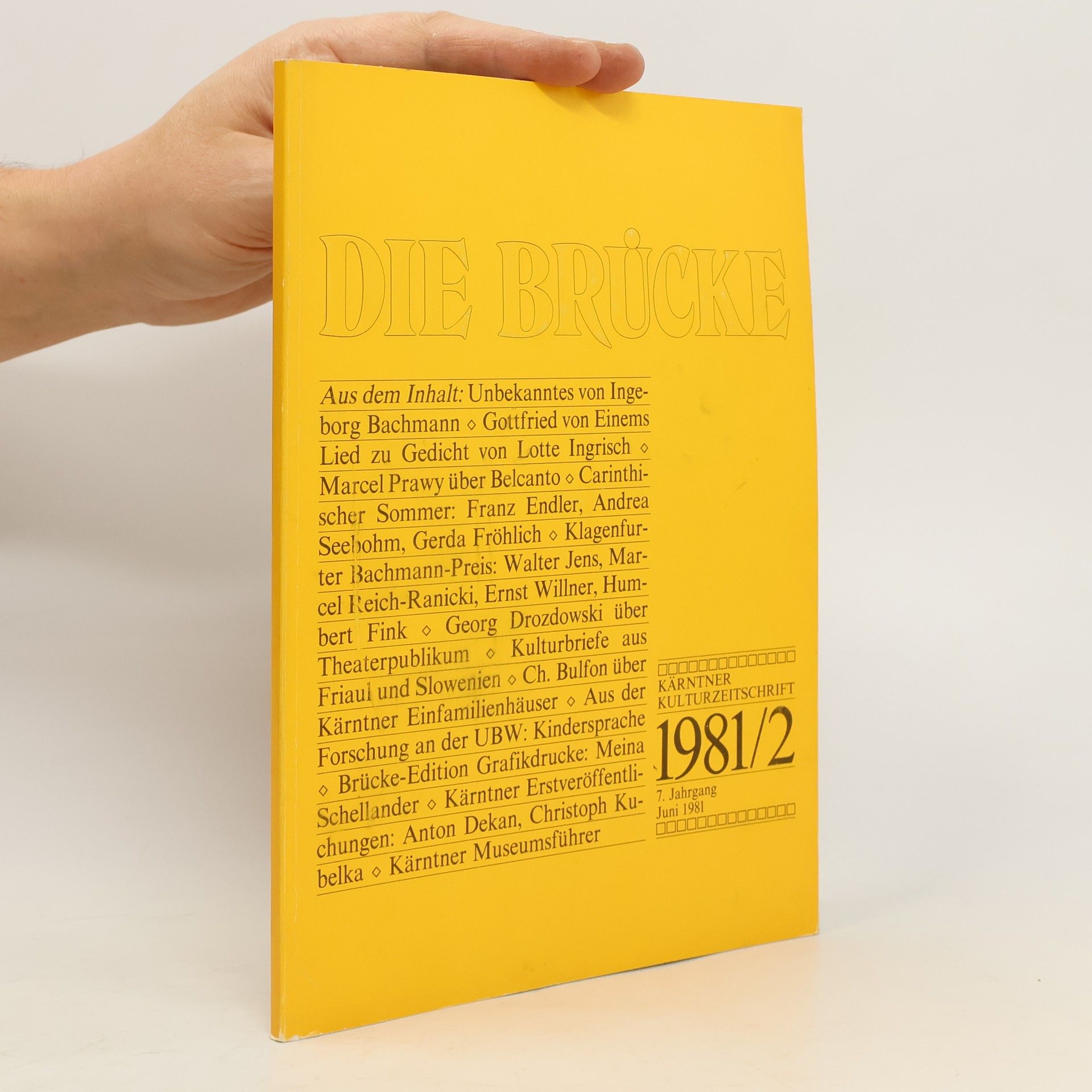 Autorenkollektiv Die Brücke 2/1981