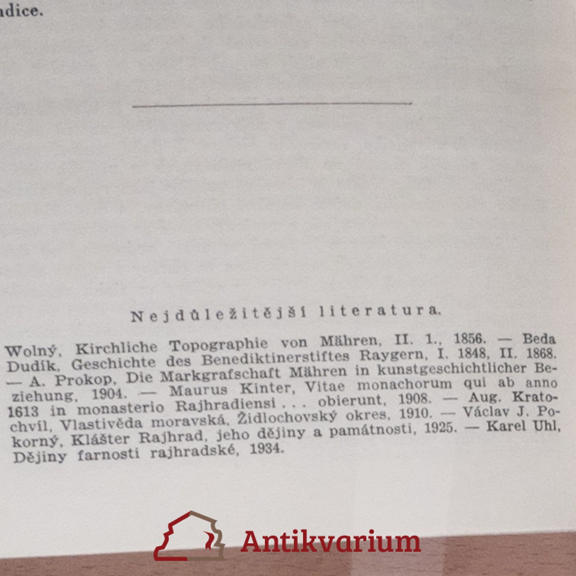 Kolektiv autorů Benediktinský klášter v Rajhradě