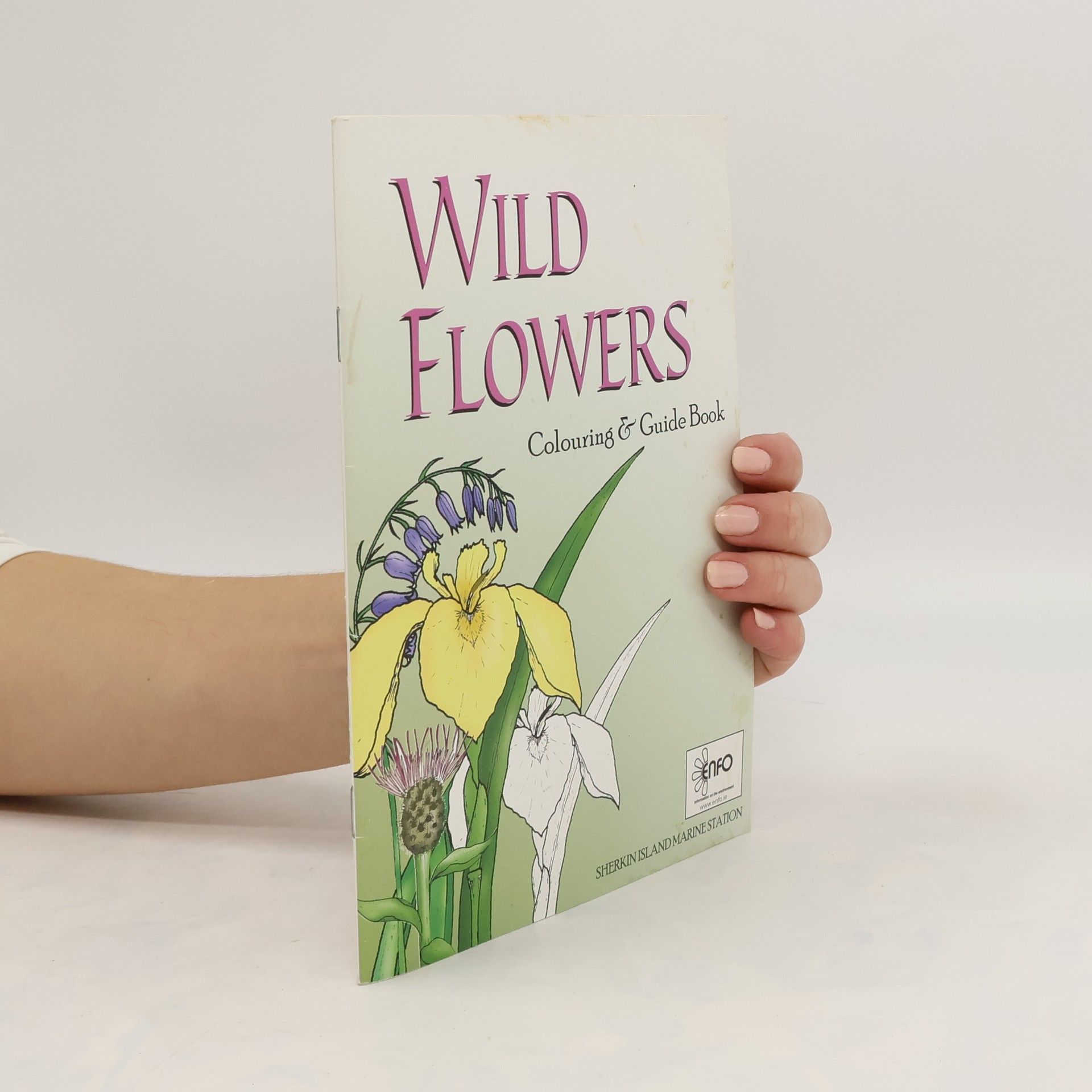 Auteurscollectief Wild Flowers. Colouring & Guide Book